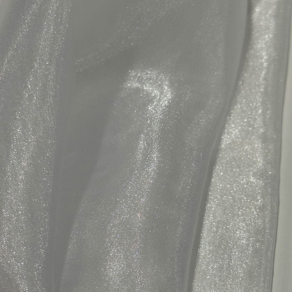 Casa Collection White Organza Fabric