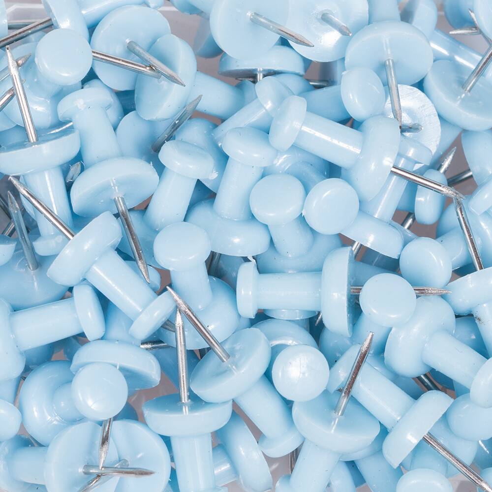 JAM Paper Colorful Standard Push Pins, 100ct.