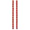 Ruby Table Cut Glass Lentil Beads, 10mm by Bead Landing™ | Michaels