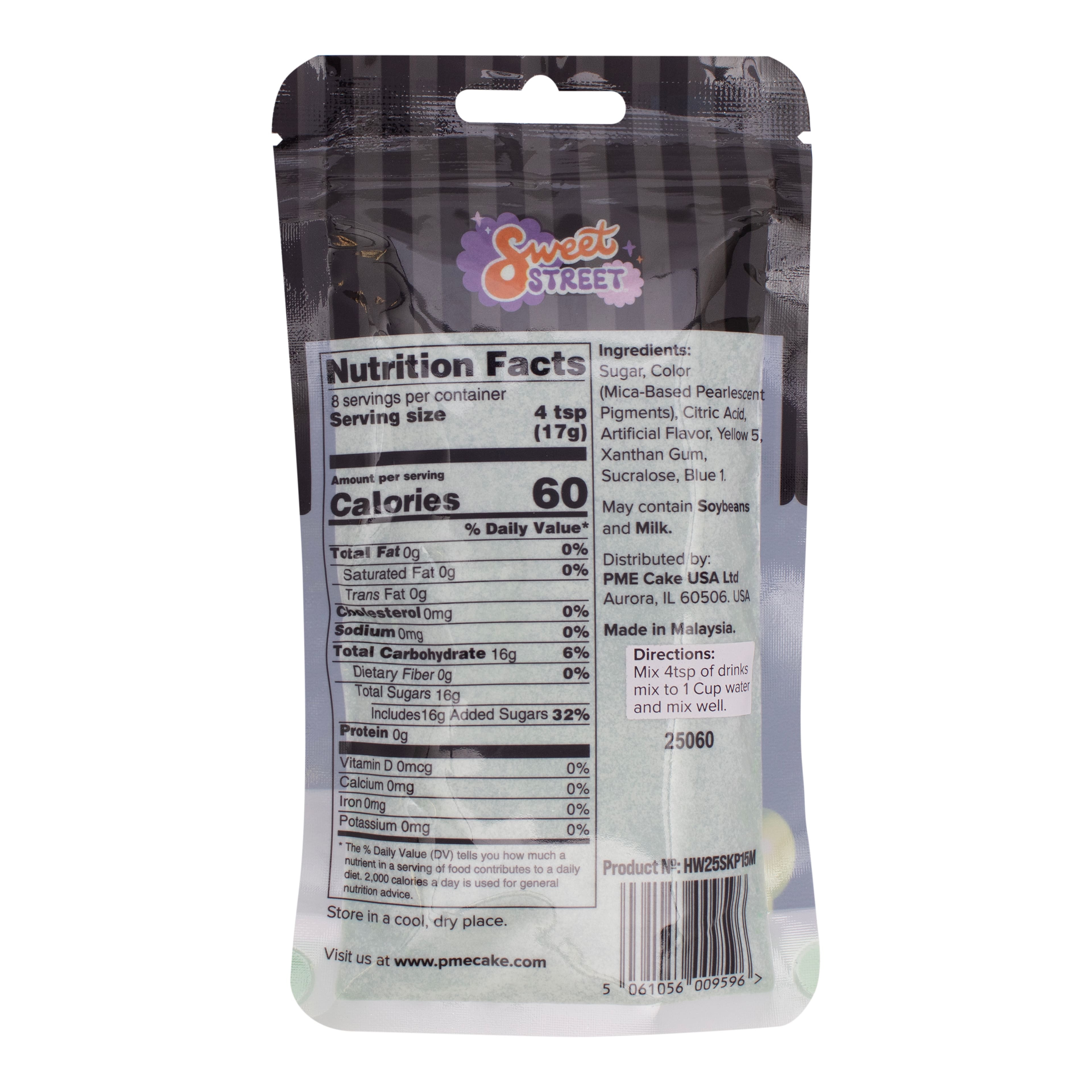 PME Cake Sweet Street® Green Apple Mystic Monster Potion Mix