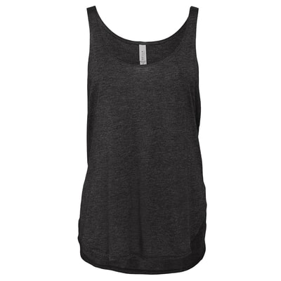 Ladies' Flowy Side Slit Tank ATHLETIC HEATHER S : Bella+Canvas