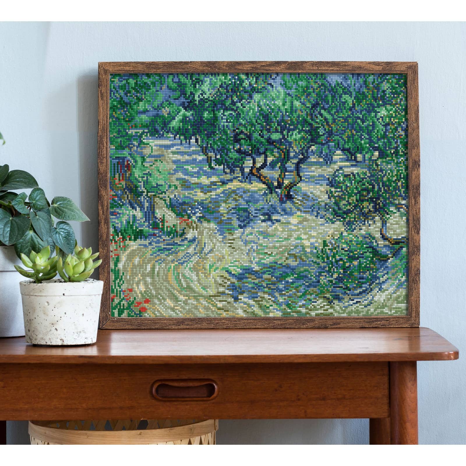 Diamond Dotz&#xAE; Advanced Olive Orchard (apres Van Gogh) Diamond Facet Art Kit