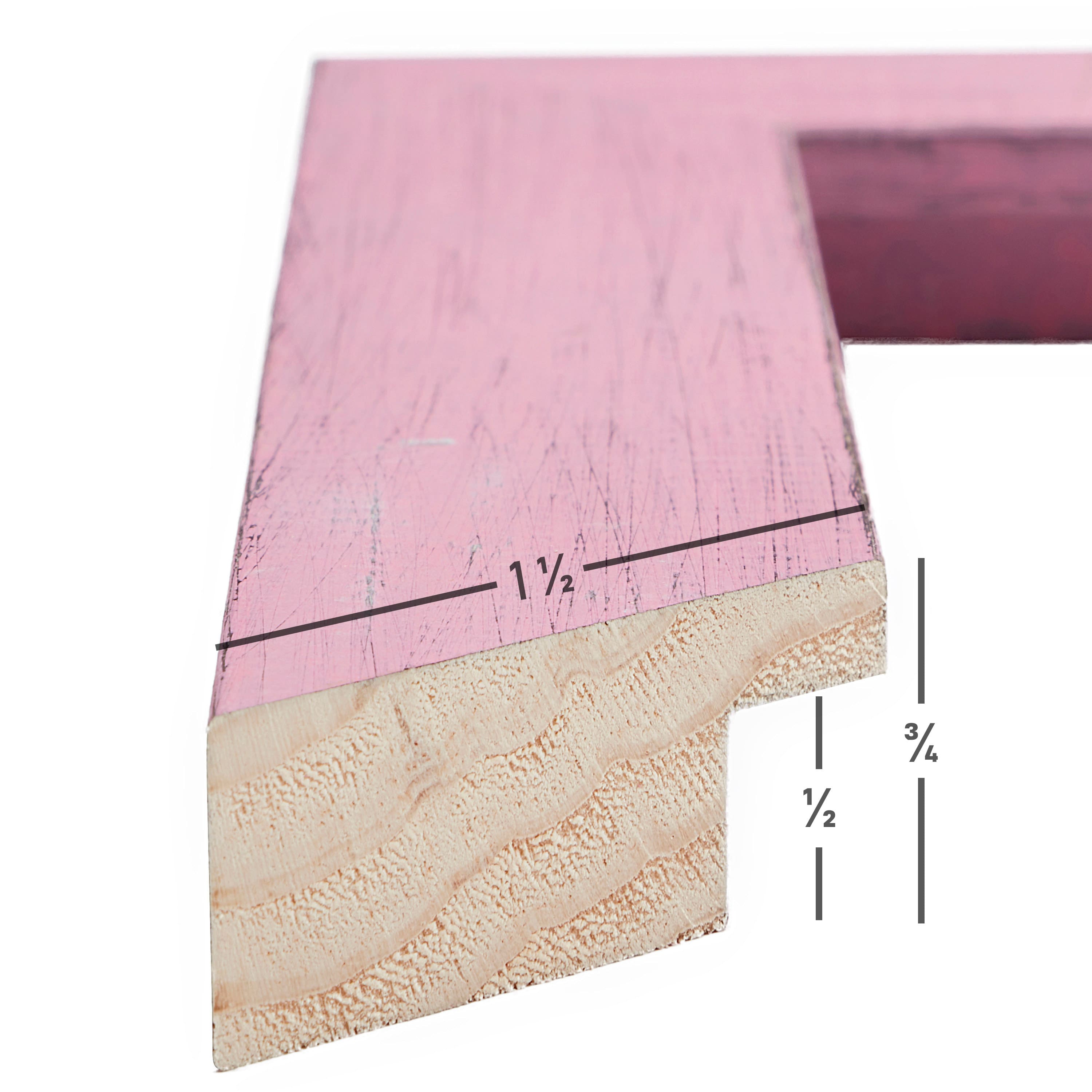 Craig Frames Jasper Petticoat Pink Picture Frame