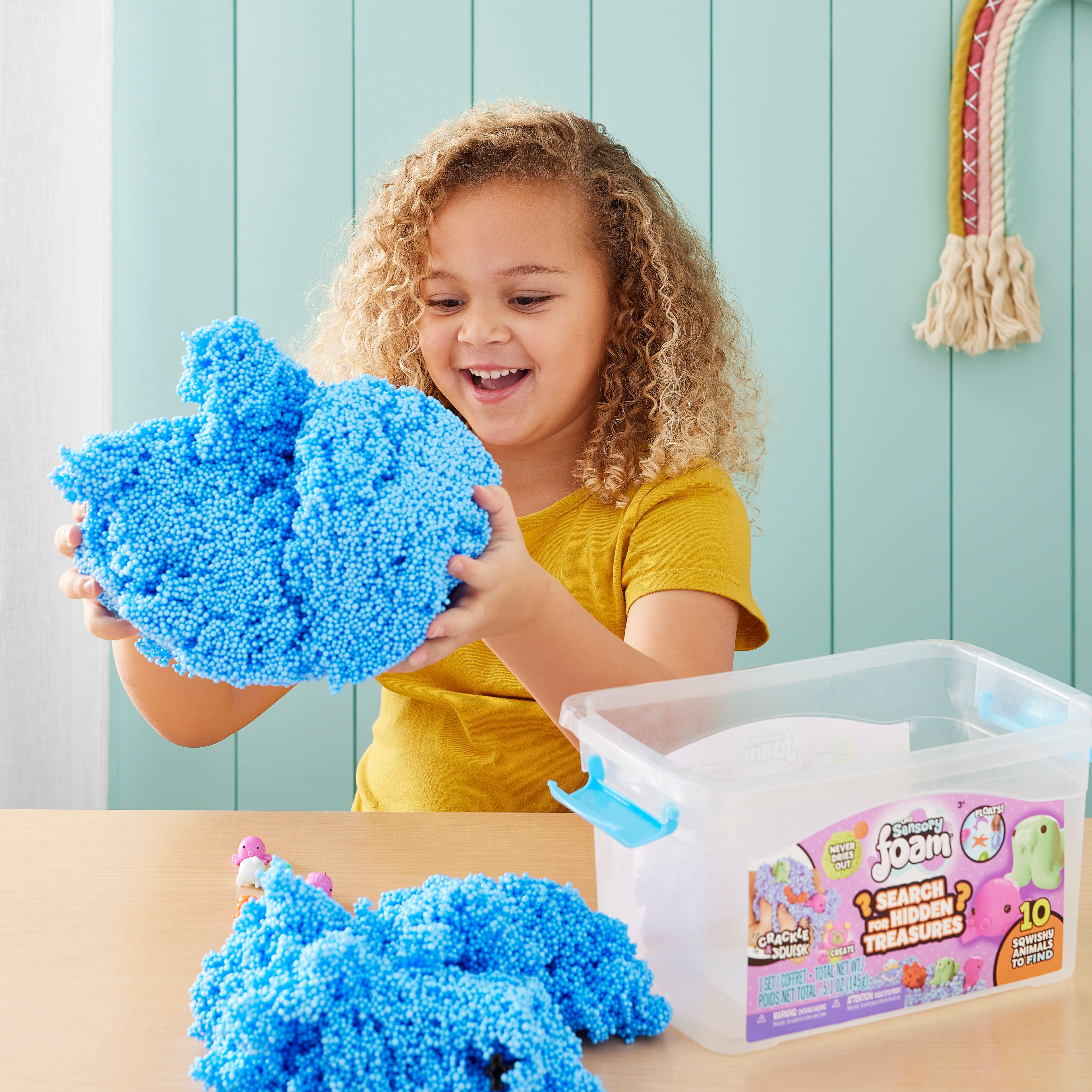 Orb Sensory Foam™ Dinosaur Treasures Bin