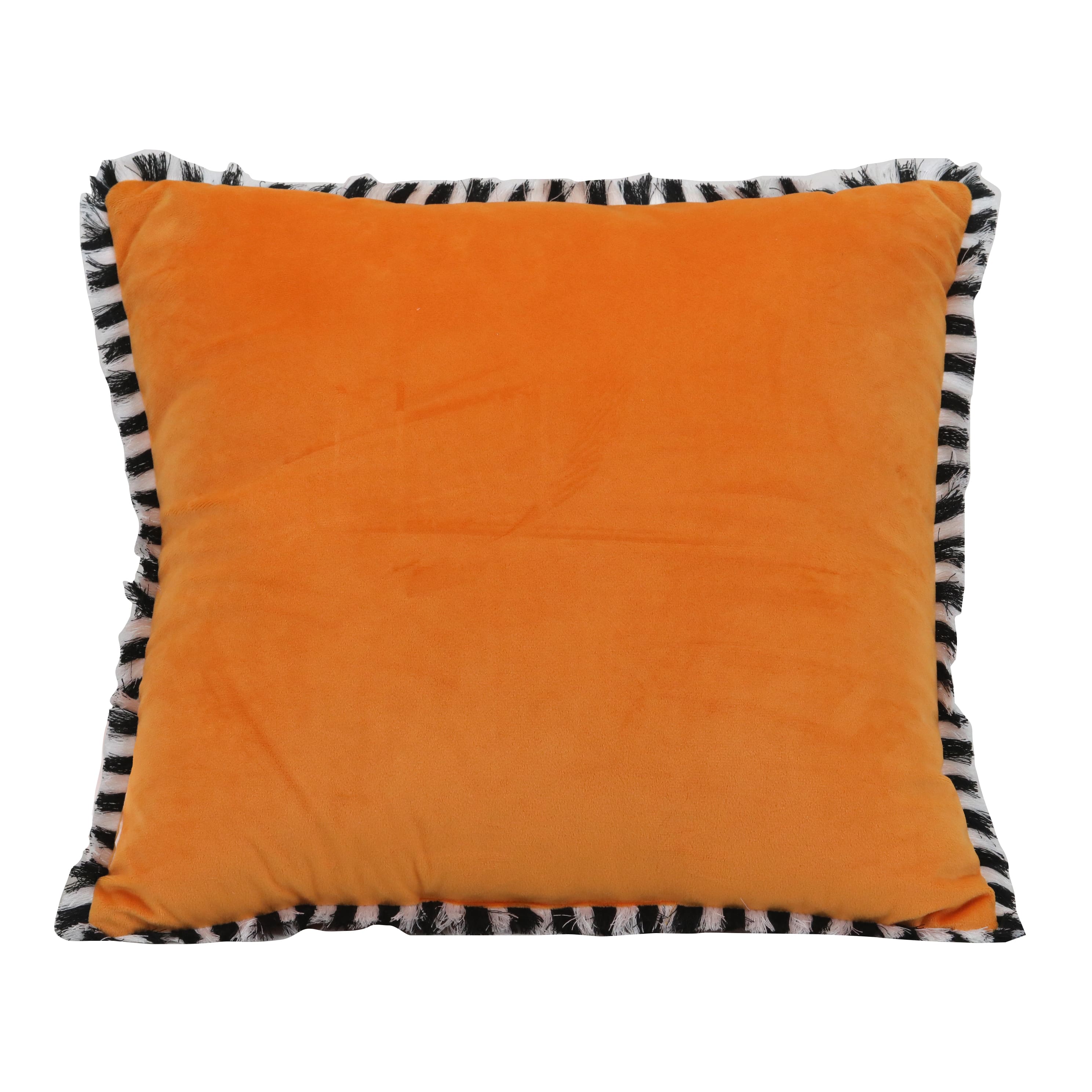 16&#x22; Orange Ghost Accent Pillow by Ashland&#xAE;