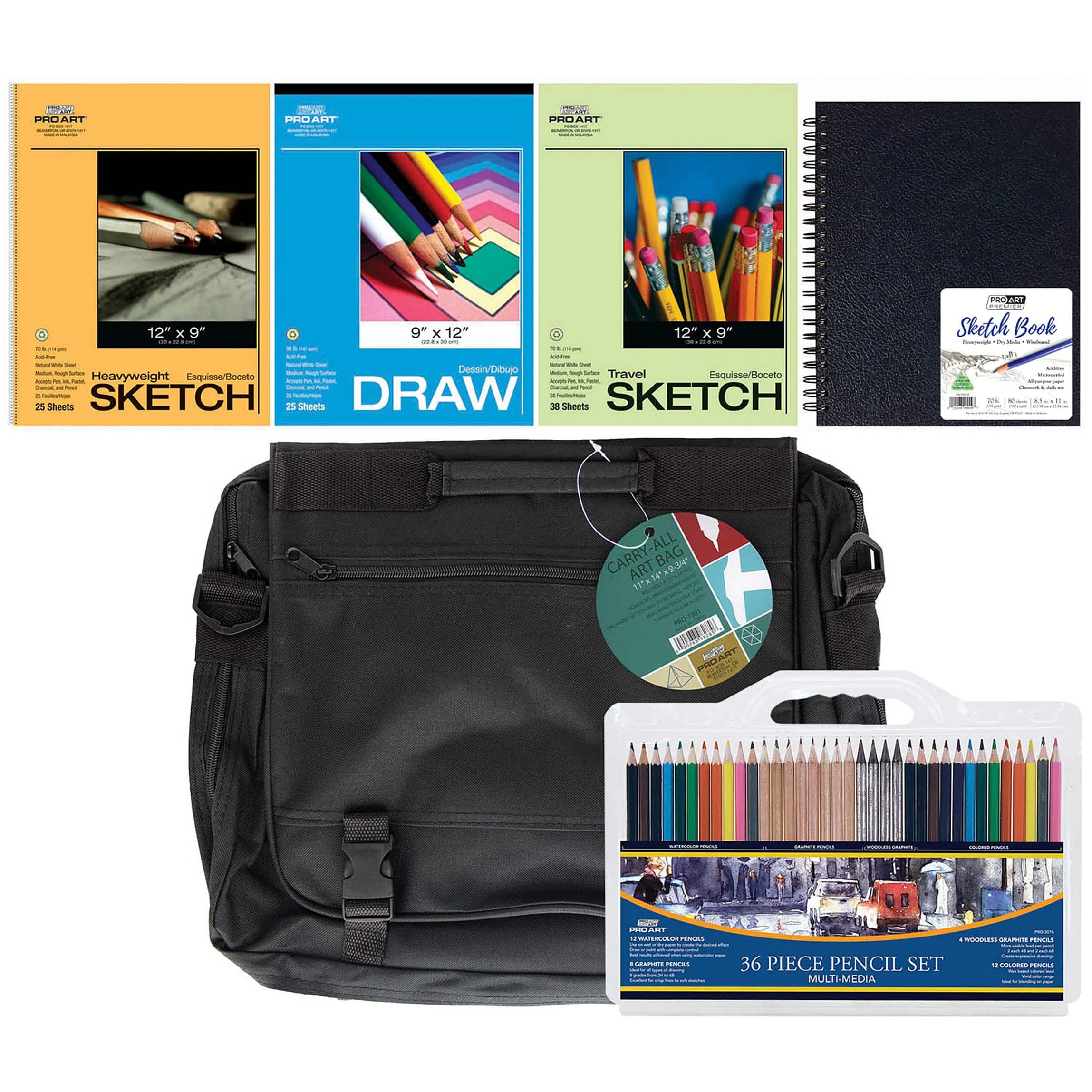 Pro Art® Art On The Go Kit