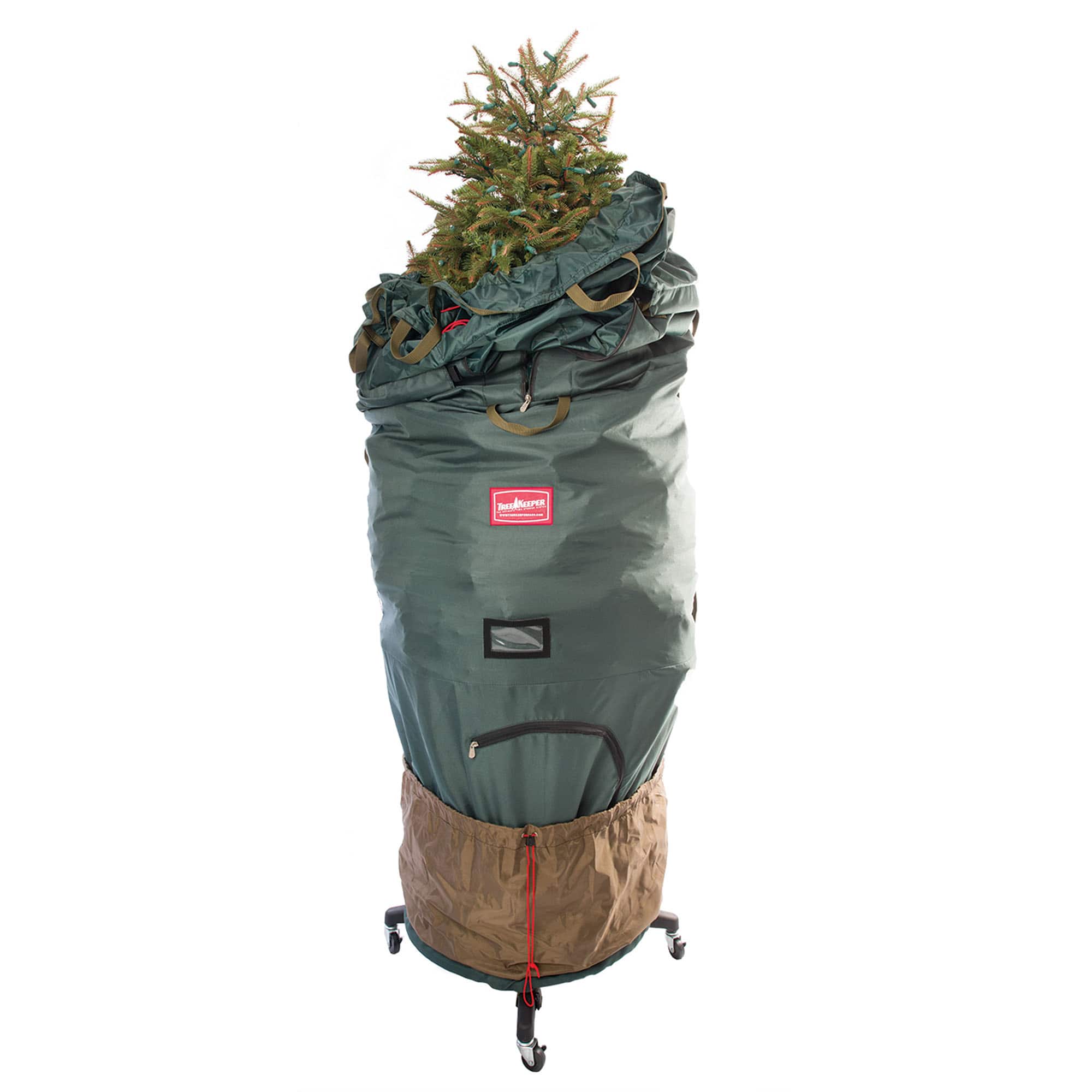 TreeKeeper Large Upright Tree Storage Bag with Wheels