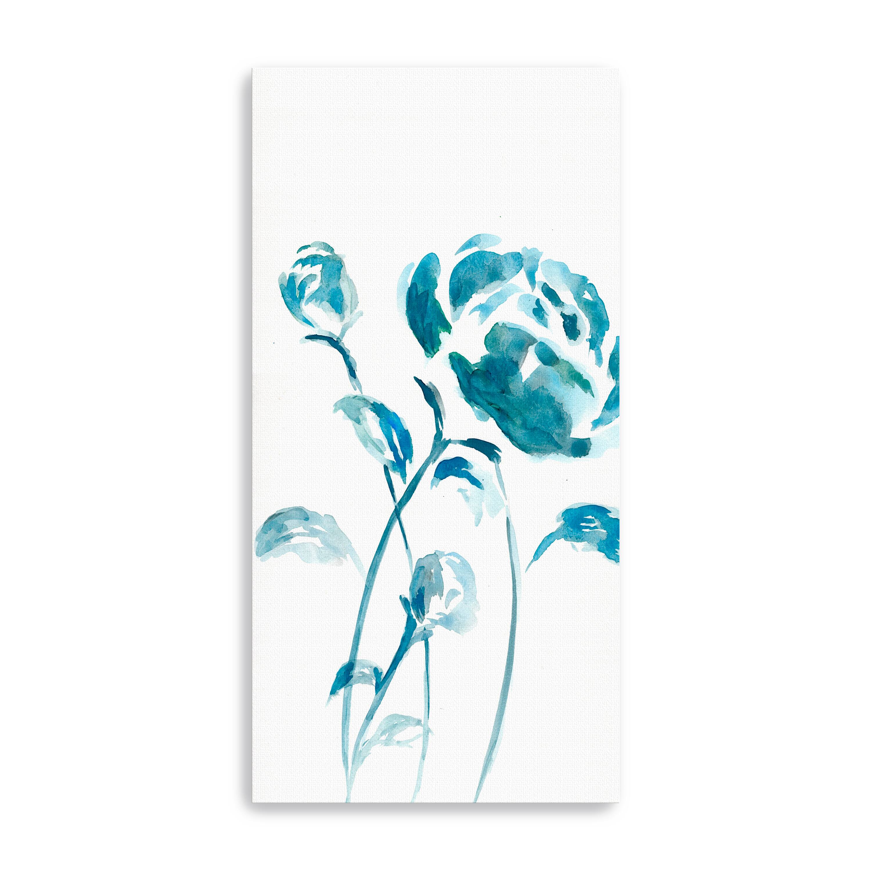Blue Peonies II Canvas Giclee