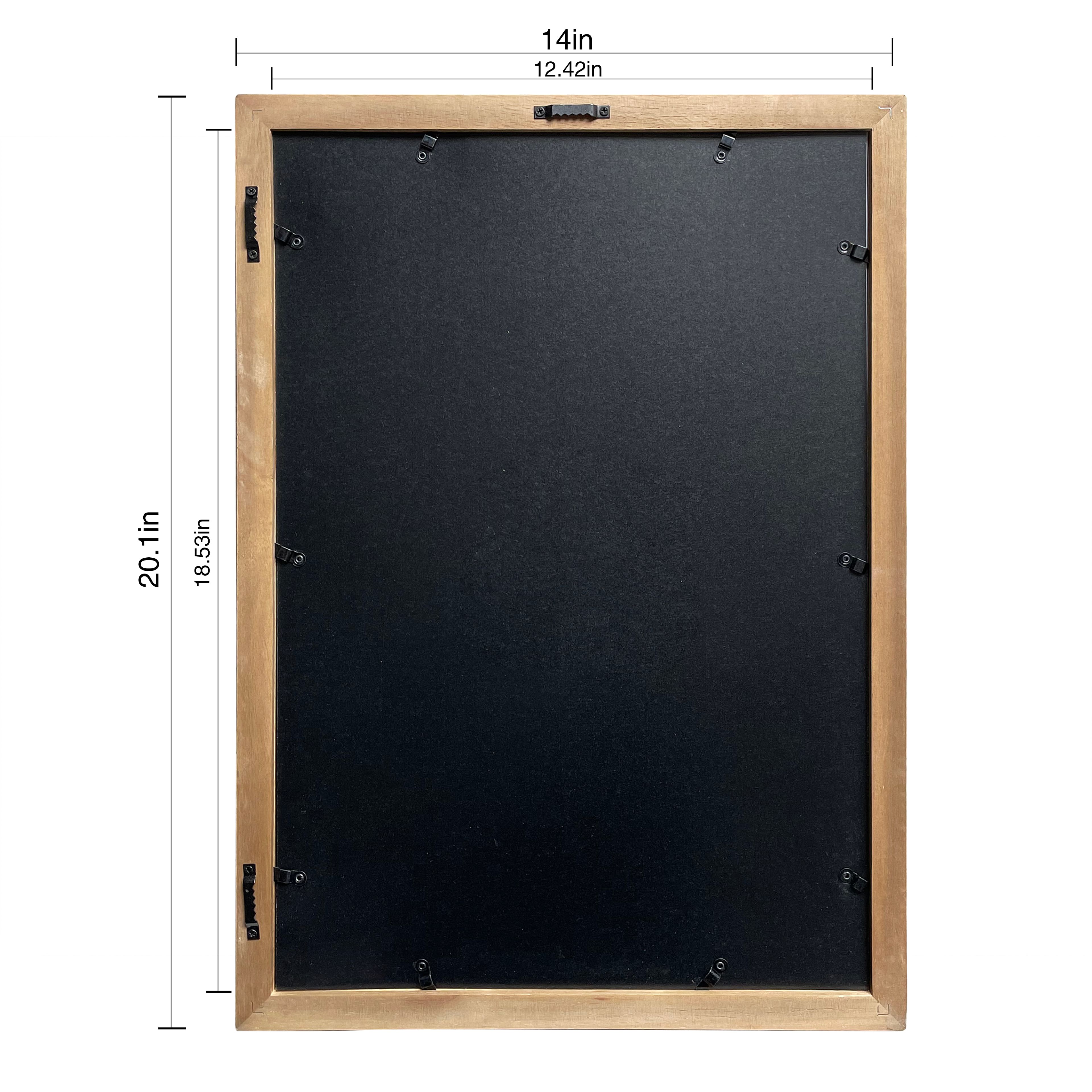 9 Opening 4" x 6" Black & Brown Collage Frame by Studio Décor®