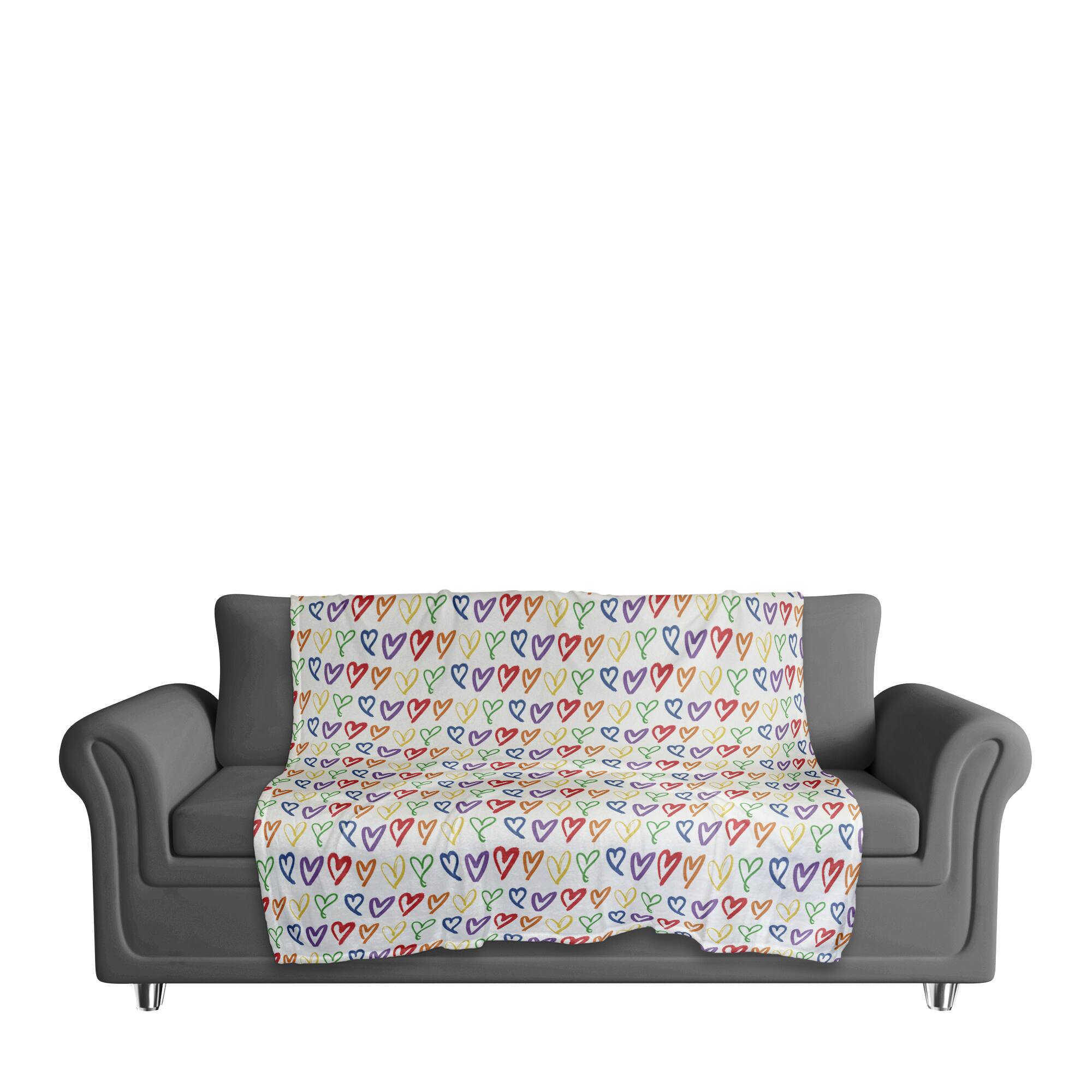 Love Is Love Coral Fleece Throw Blanket