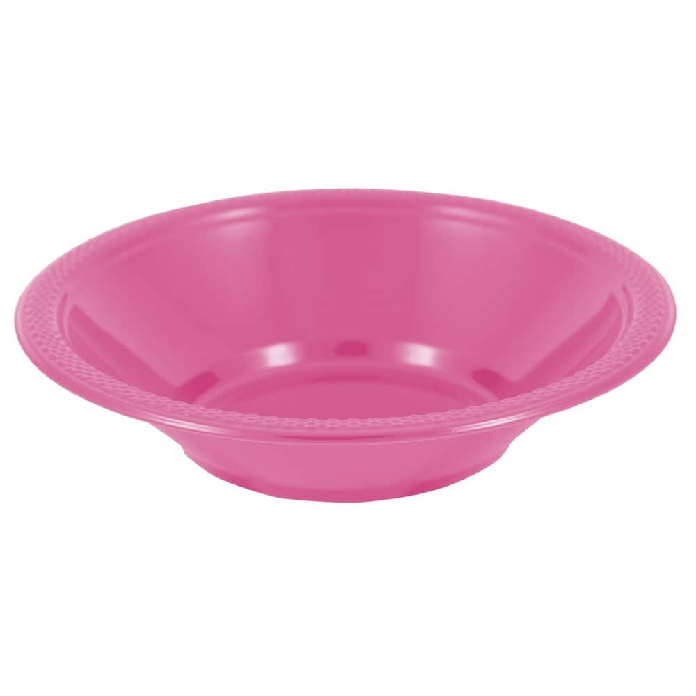 JAM Paper 20-Pack Red Plastic Disposable Dinner Bowl in the Disposable Bowls  department at