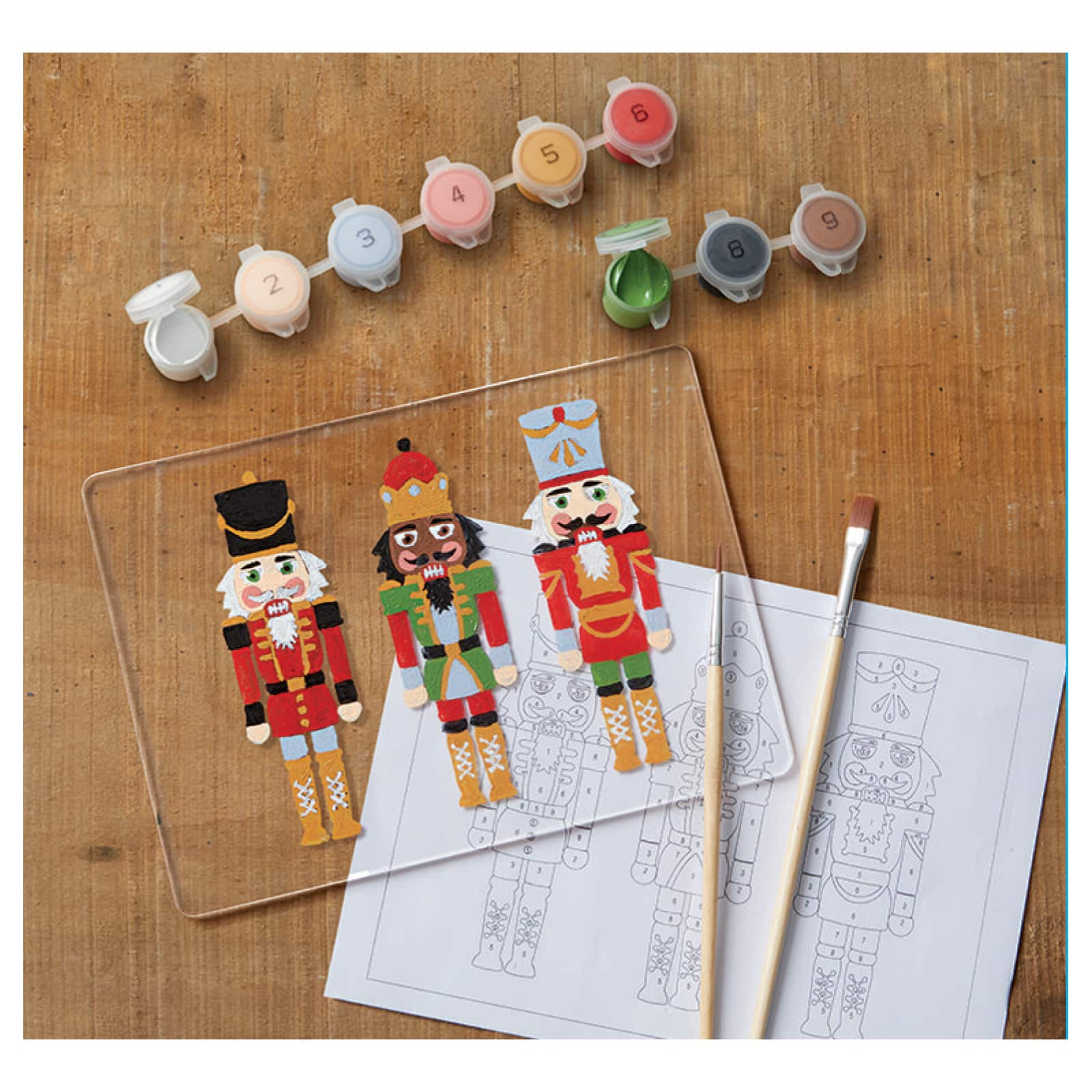 Nutcracker Paint-by-Number Acrylic Surface Kit by Artist&#x27;s Loft&#xAE;