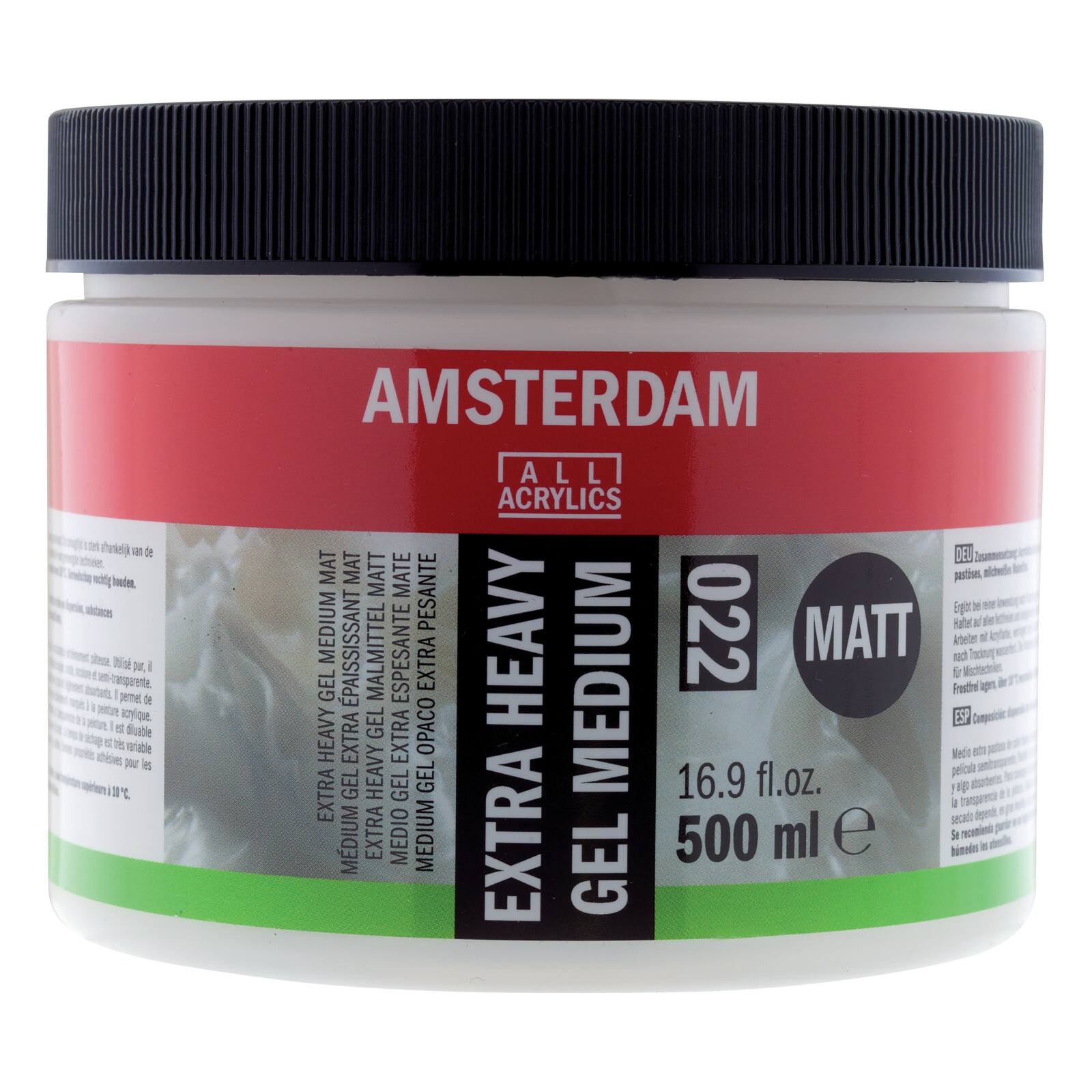 Amsterdam Acrylic Matte ExtraHeavy Gel Medium Michaels