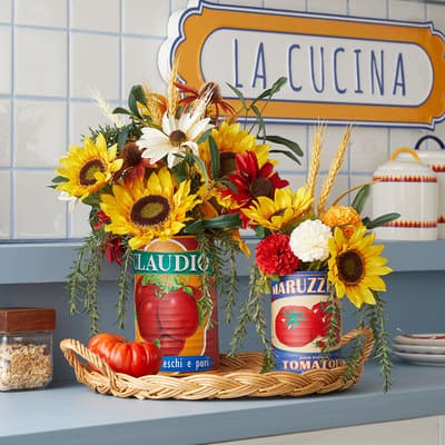 Italian Sunflower Arrangements | Projects | Michaels