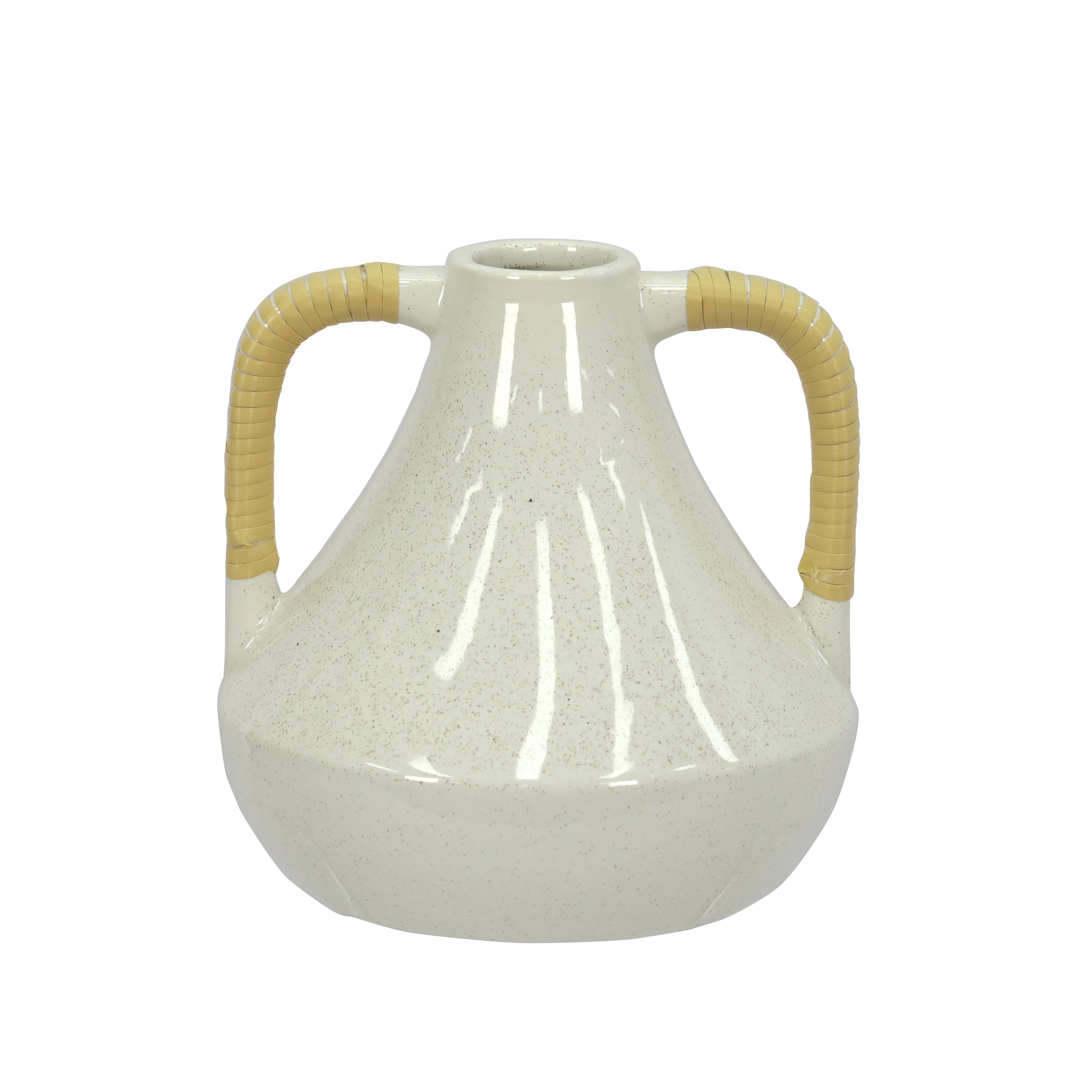 6&#x22; Ceramic Vase with Handles by Ashland&#xAE;