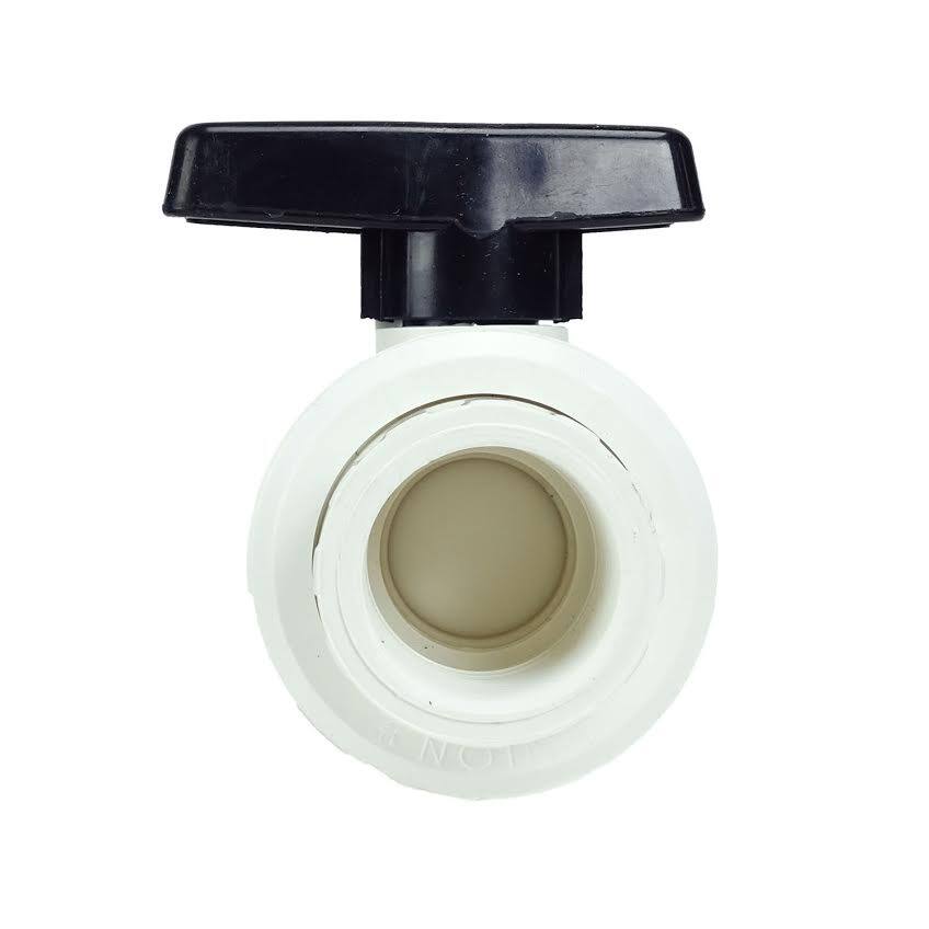Swim Central 7&#x22; HydroTools Swimming Pool ABS Female Threaded Ball Valve