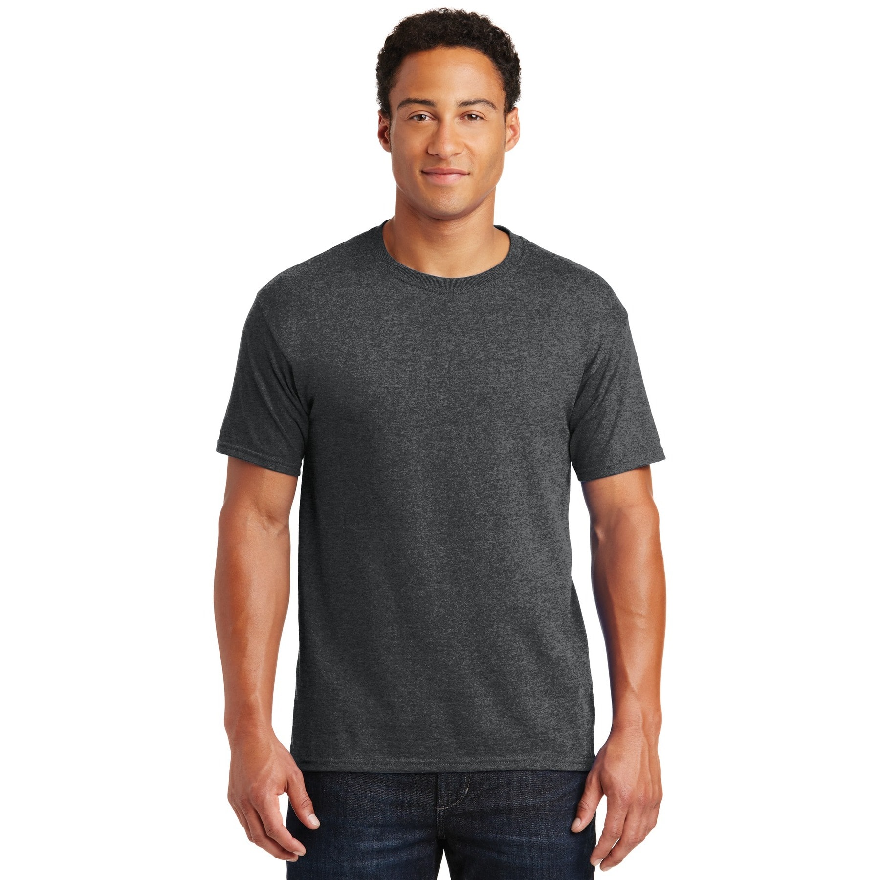 JERZEES® Dri-Power® Heathered 50/50 Cotton/Poly T-Shirt
