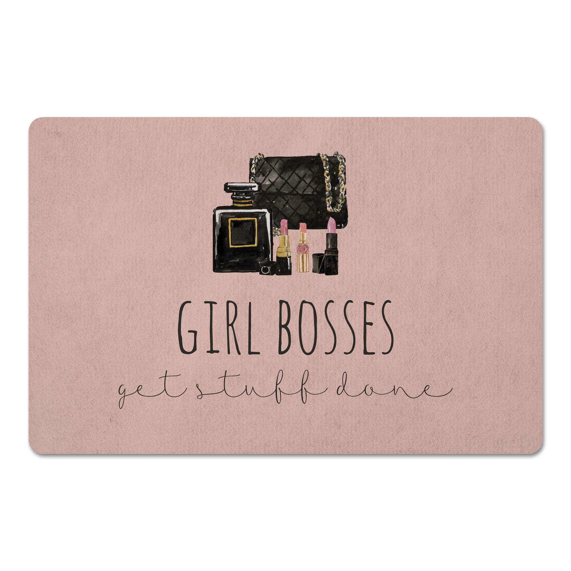 Girl Bosses Get Stuff Done 27" x 18" Floor Mat