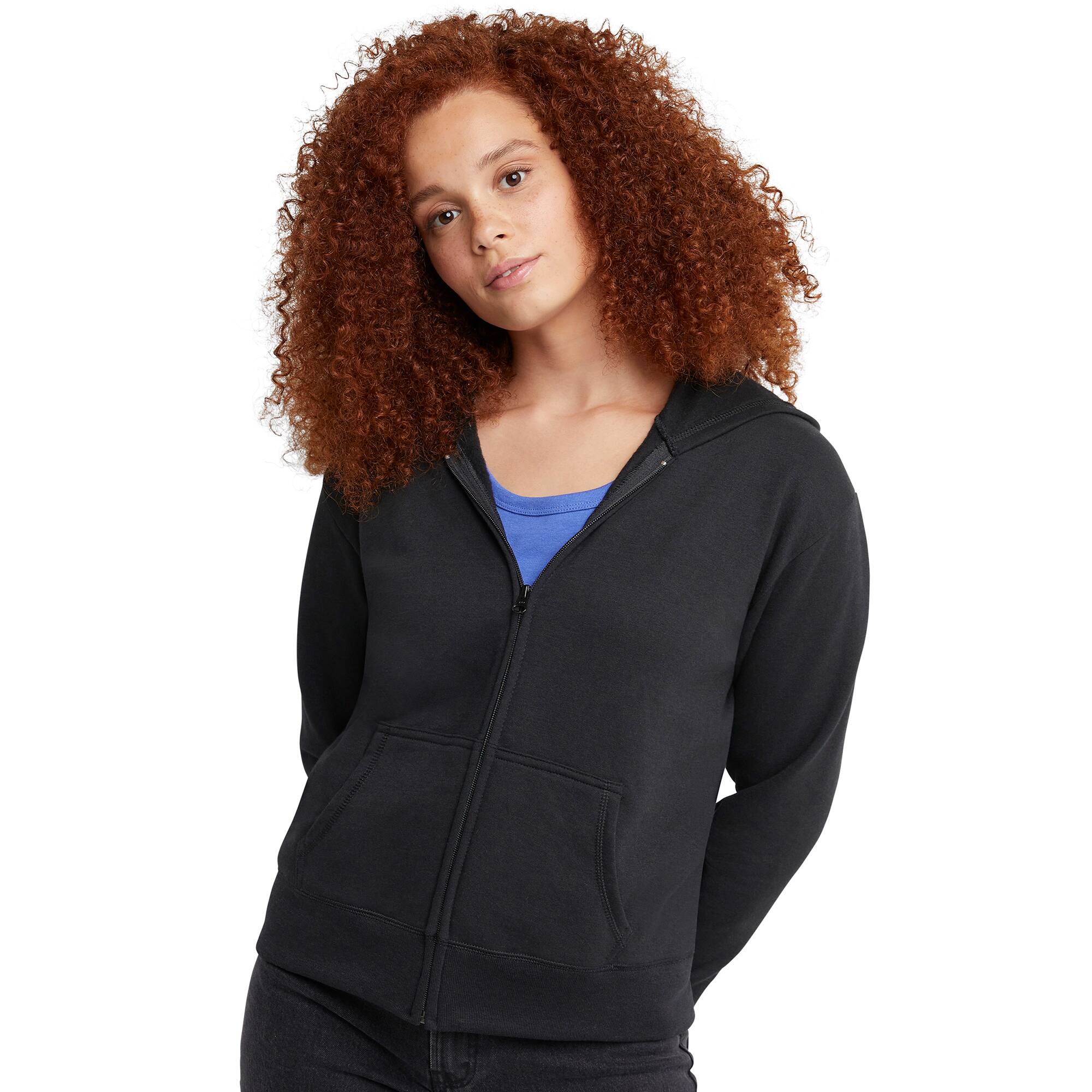 Hanes EcoSmart Full-Zip Women&#x27;s Hoodie