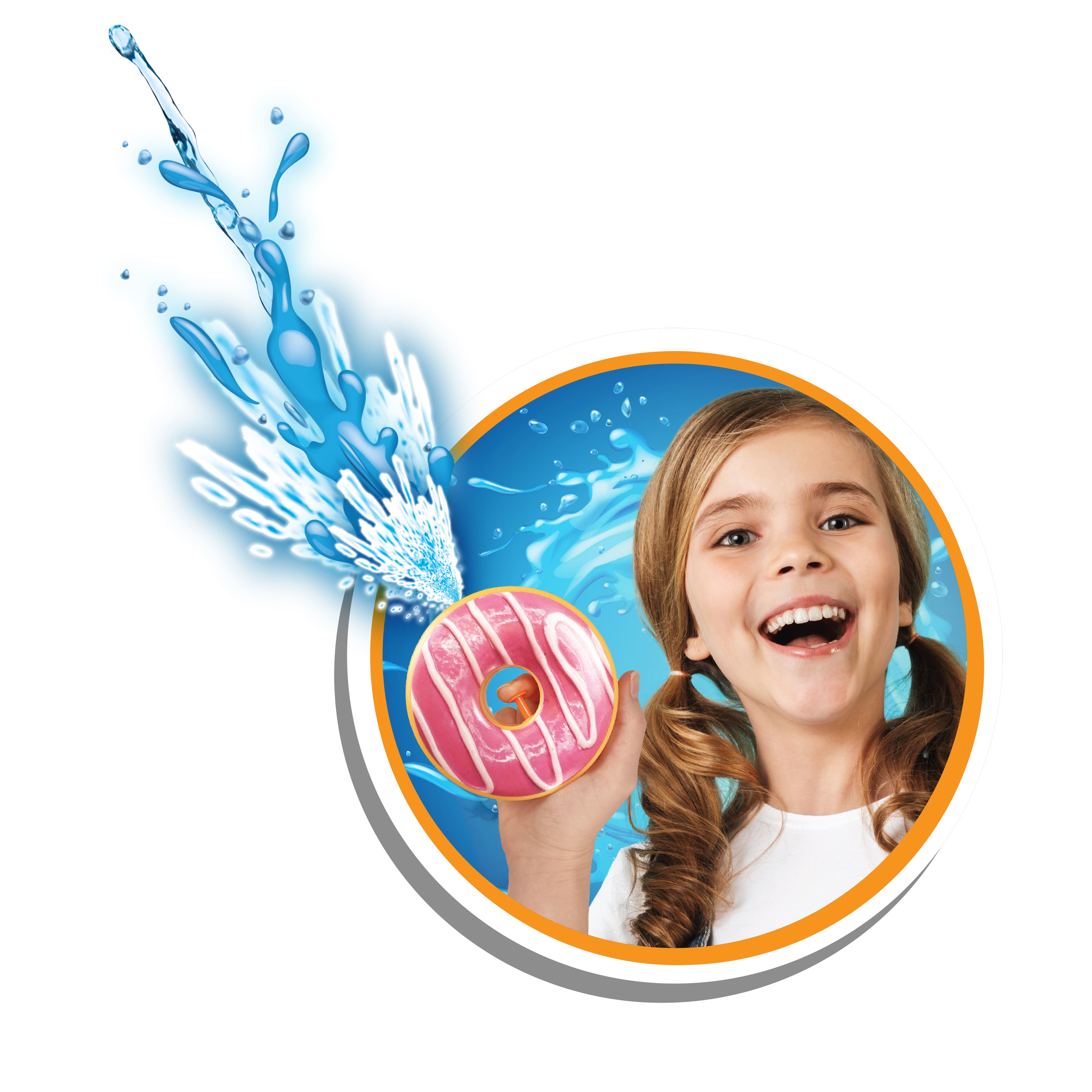 Assorted Ja-Ru&#xAE; Donut Water Squirter Pool Activity Toy, 1pc.