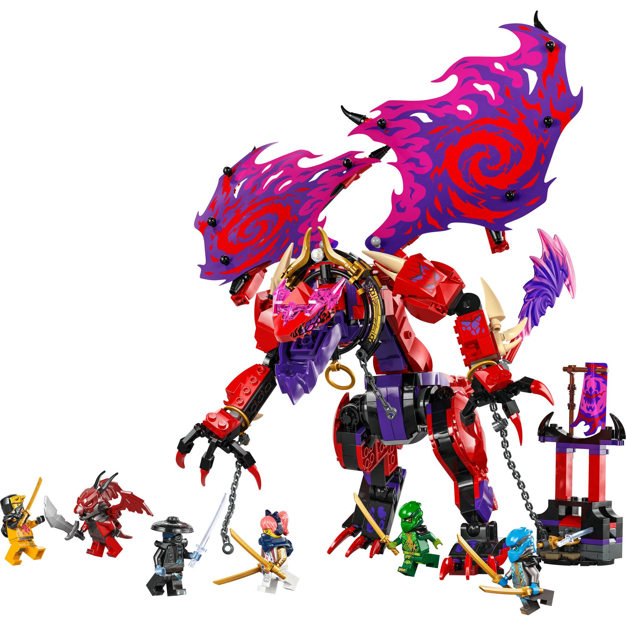LEGO&#xAE; NINJAGO&#xAE; Thunderfang Dragon of Chaos Ninja Toy Set 71832