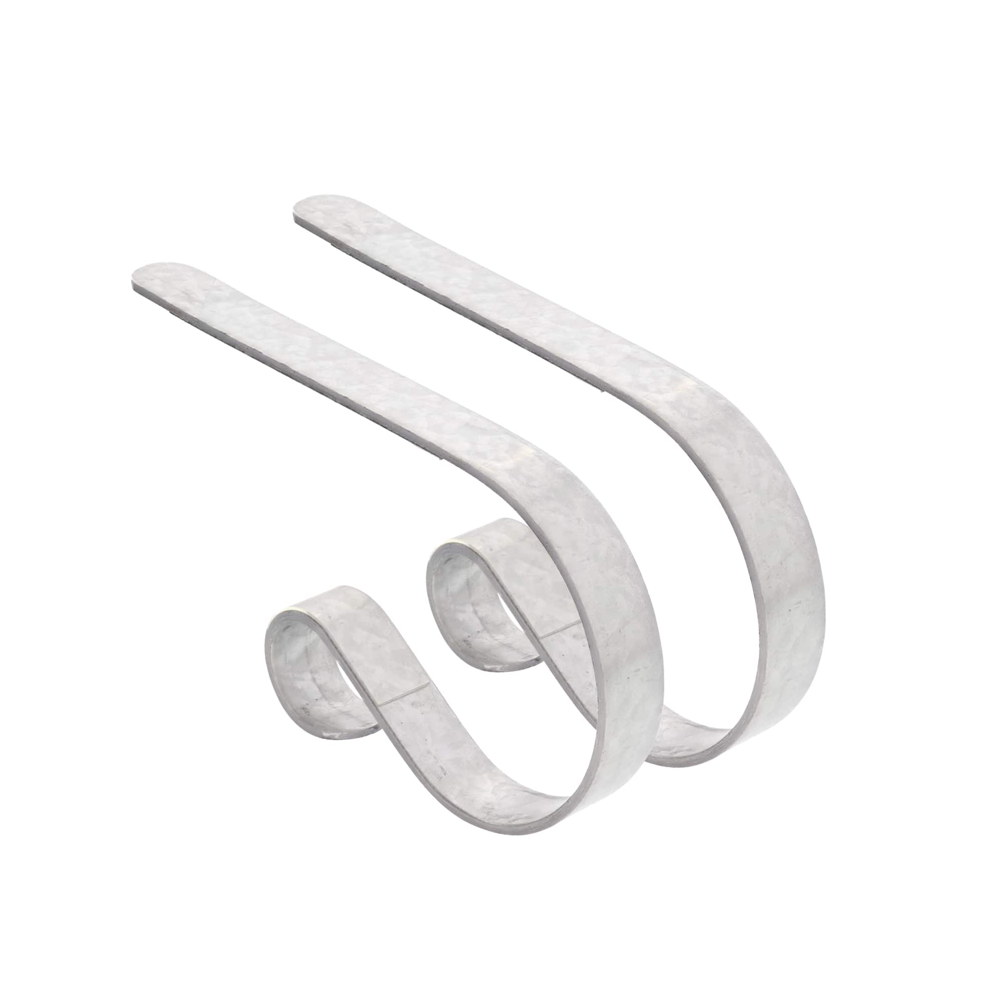 Haute Decor MantleClip™ Real Galvanized Stocking Holders, 2ct.