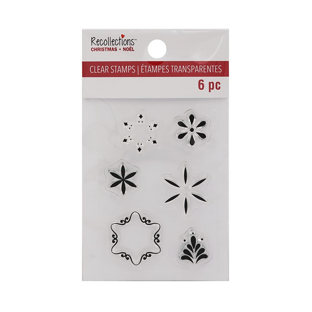 Snowflake Clear Stamp Set by Recollections&#x2122;