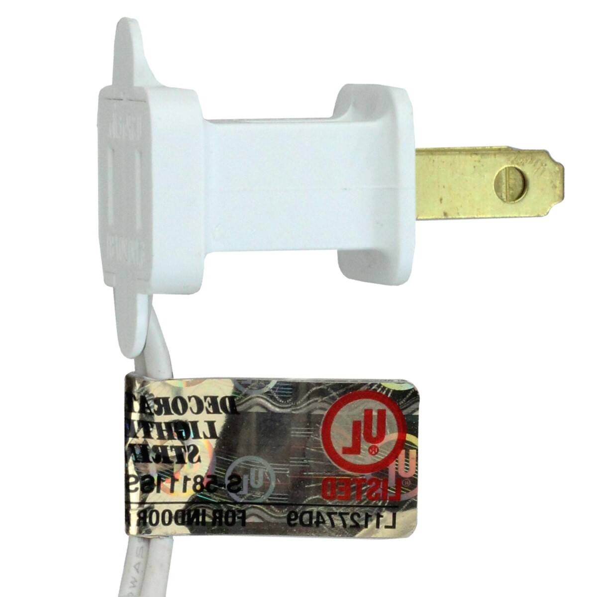 35ct. Warm White LED Wide Angle Christmas String Lights