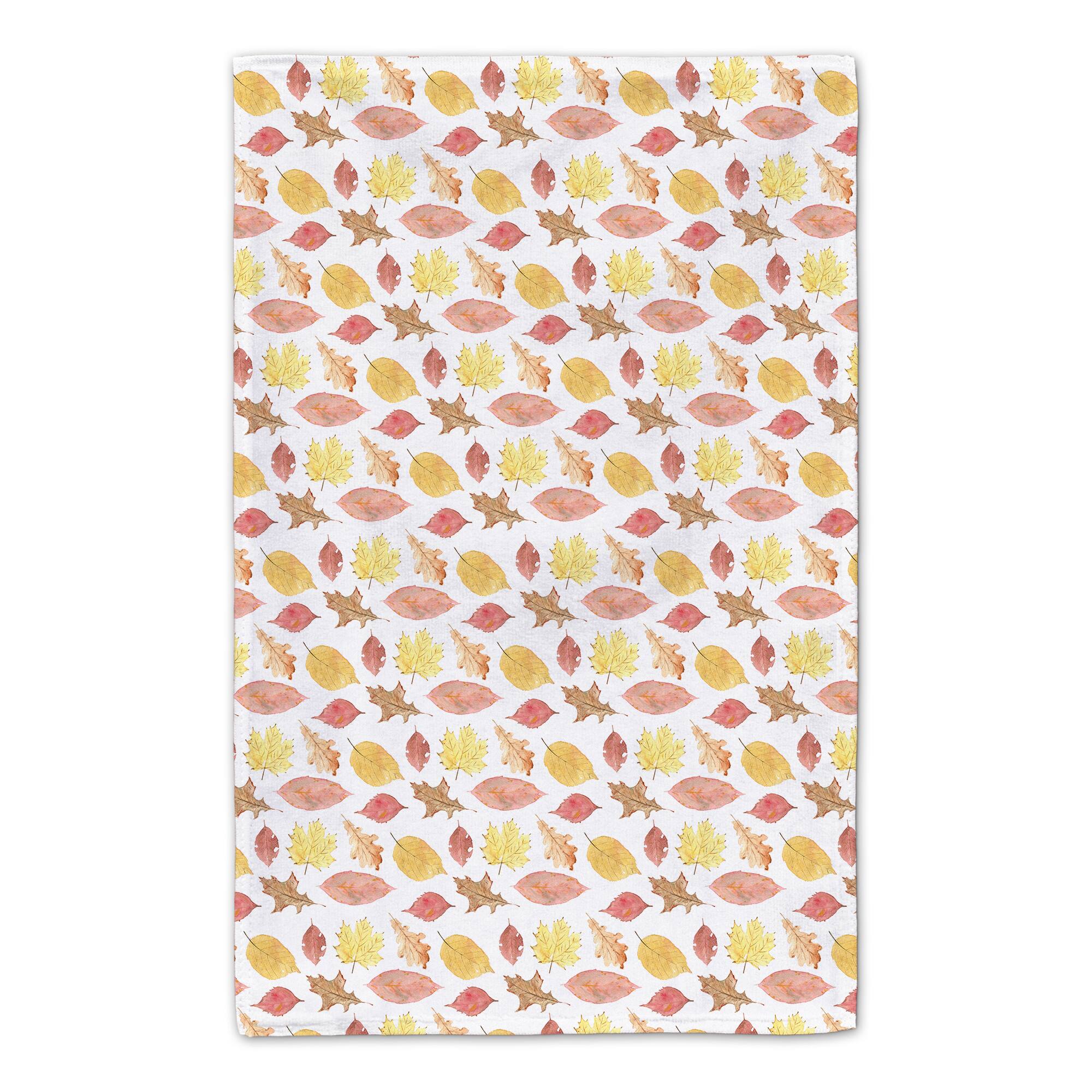 Happy Fall Y&#x27;all Hedgehog Tea Towel Set