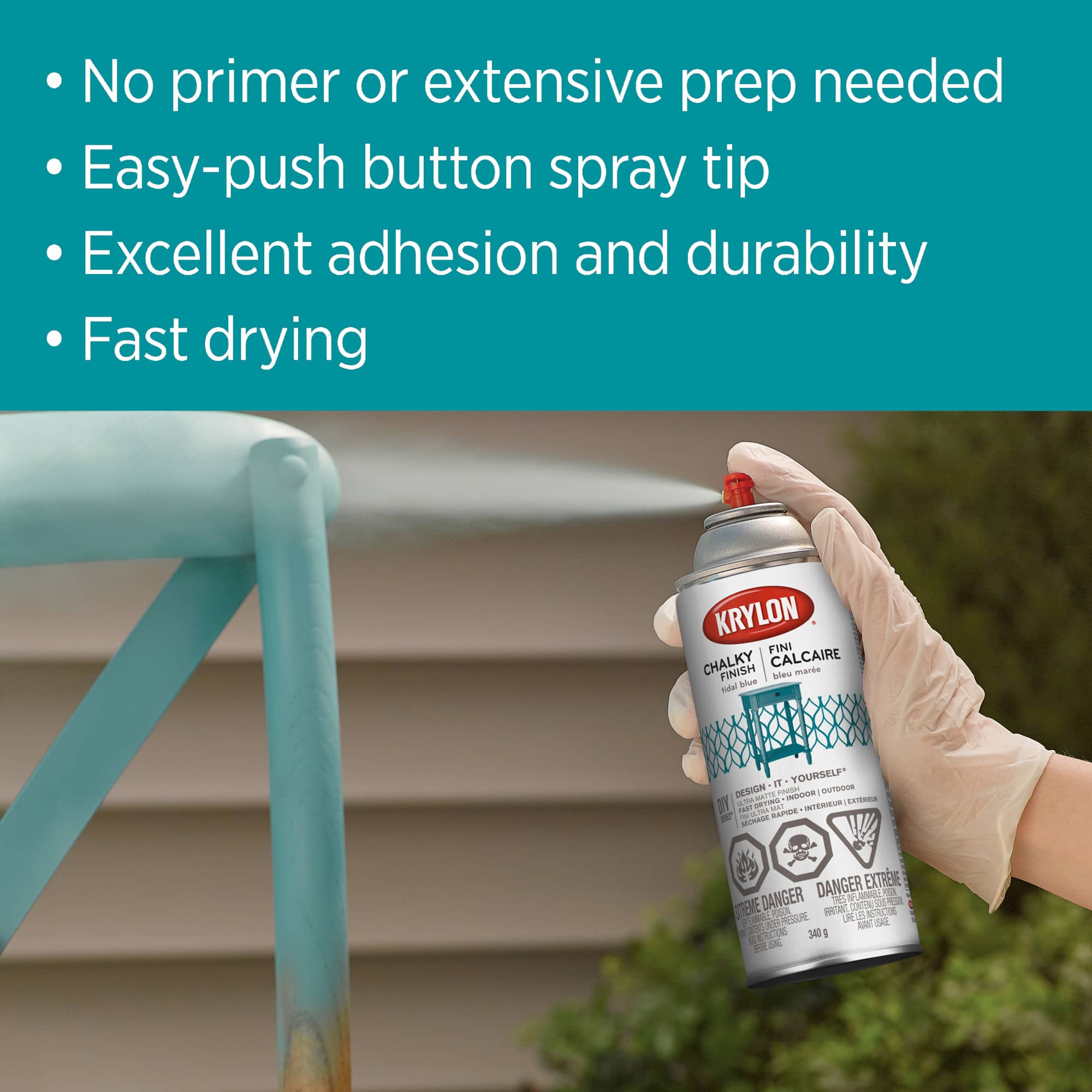 Krylon® Chalky Finish Spray Paint