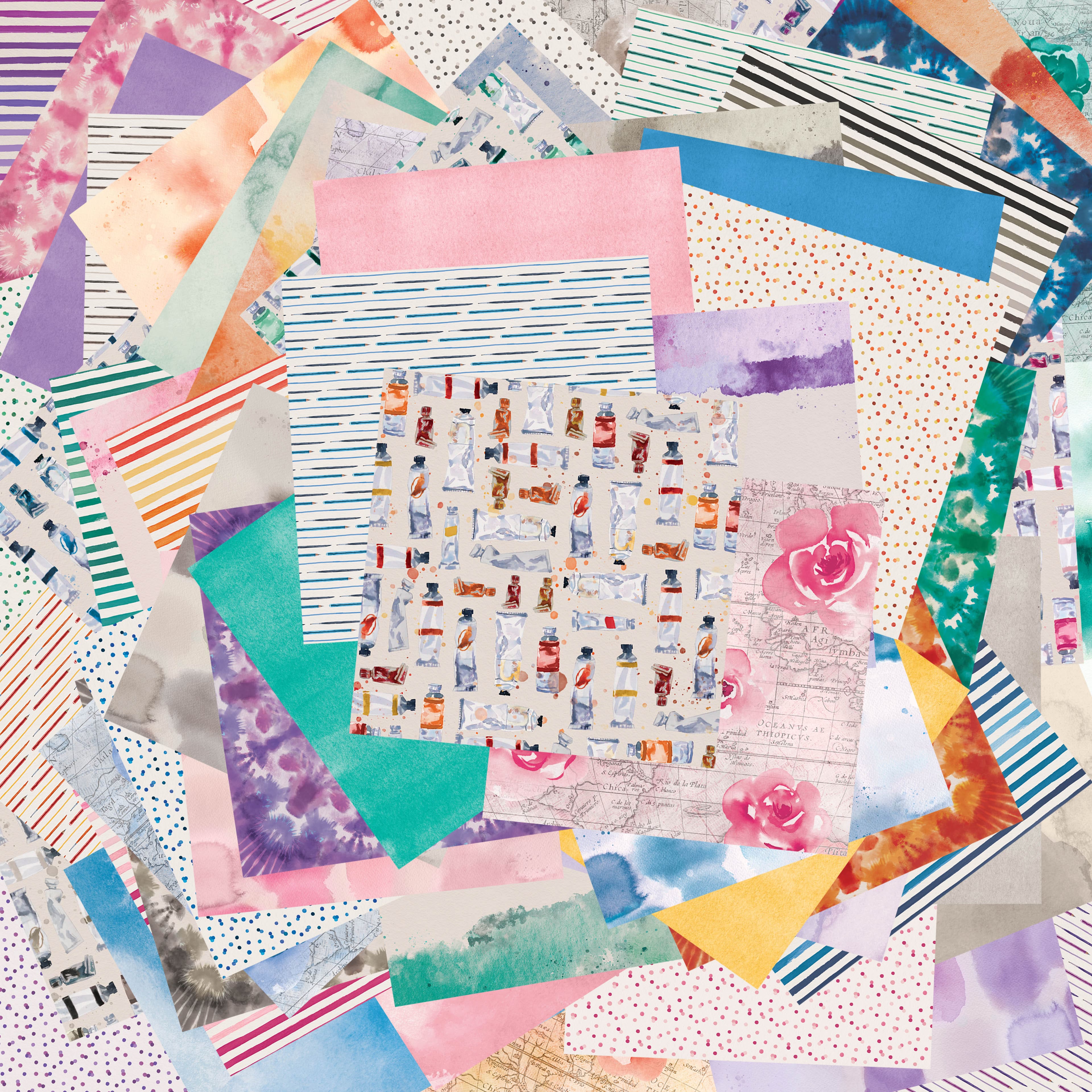 9 Pack: 12" x 12" In the Studio Paper Pad by Recollections™