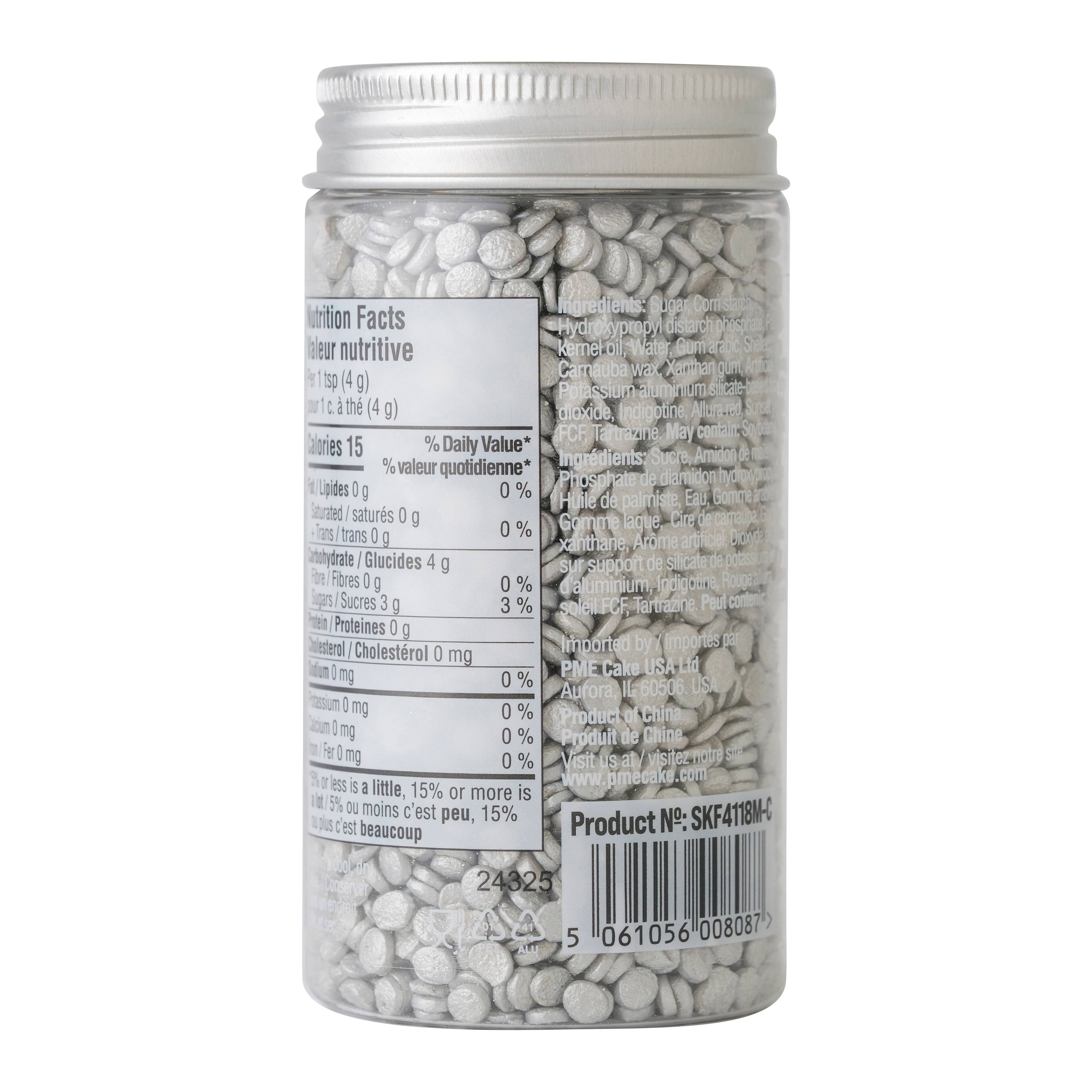 PME Cake Sweet Street&#xAE; 3.5oz. Flat Round Confetti Sprinkles