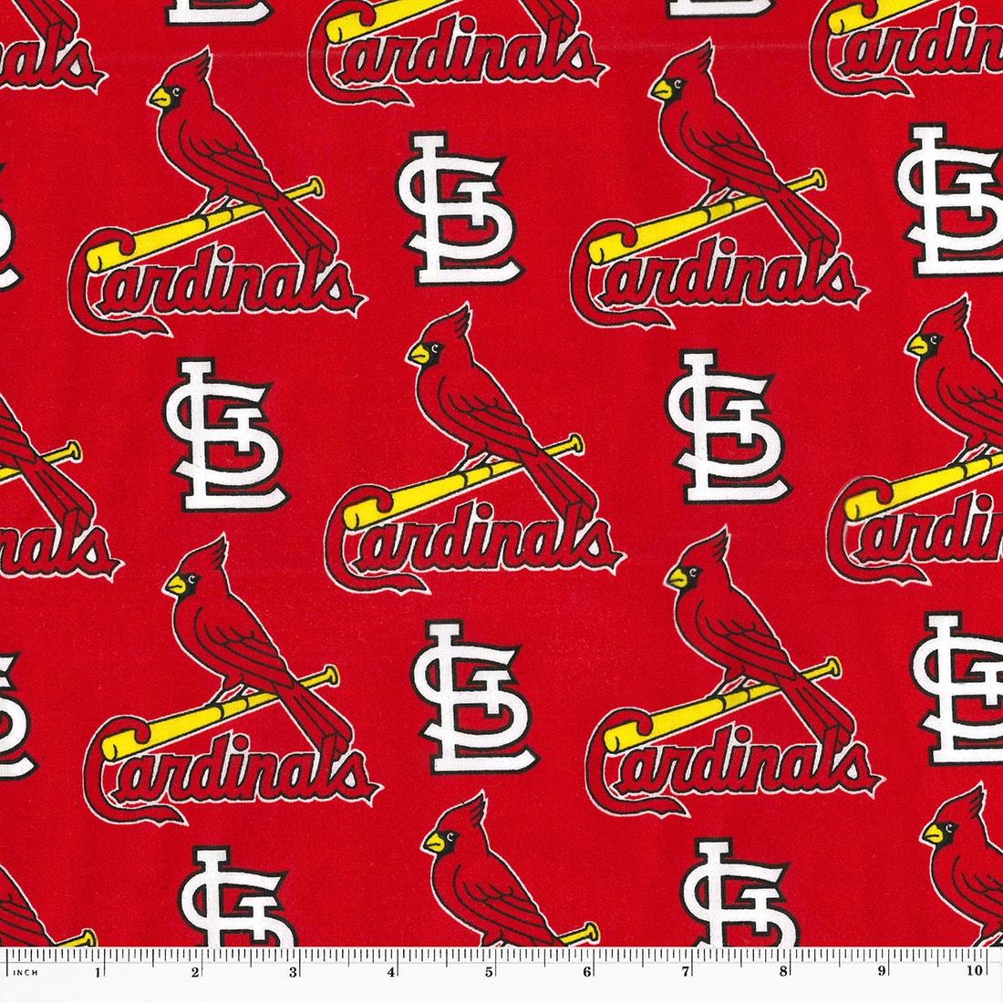 MLB St. Louis Cardinals Cotton Fabric