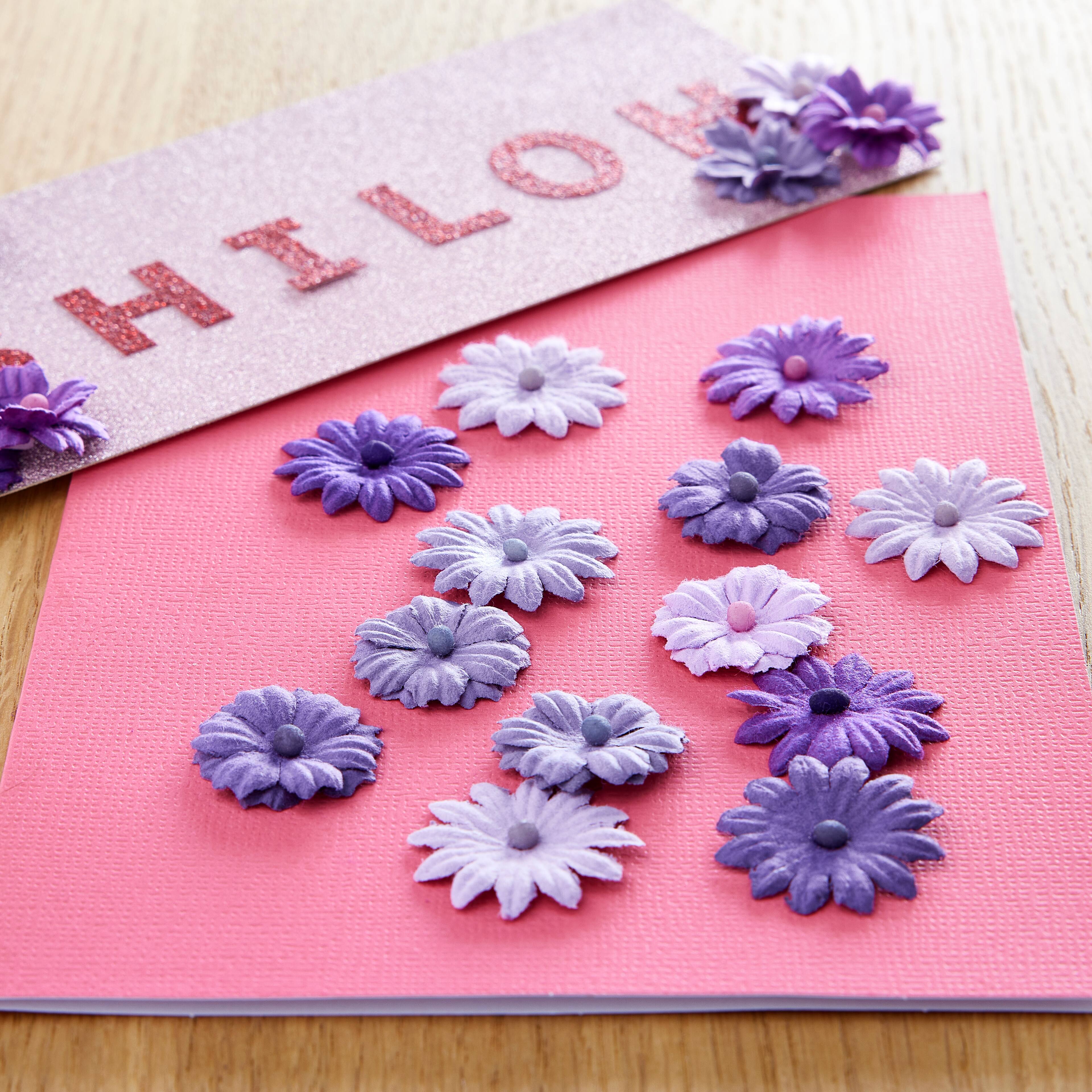 12 Packs: 48 ct. (576 total) Daisy Floral Embellishments by Recollections™