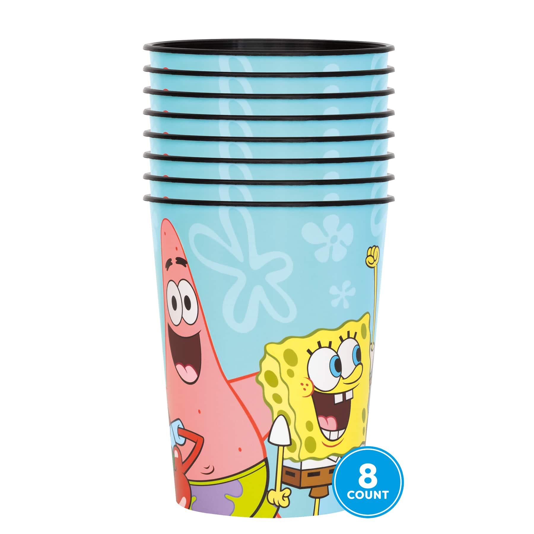 NEW Children   Party SpongeBob Paper Cups 266ml /8 