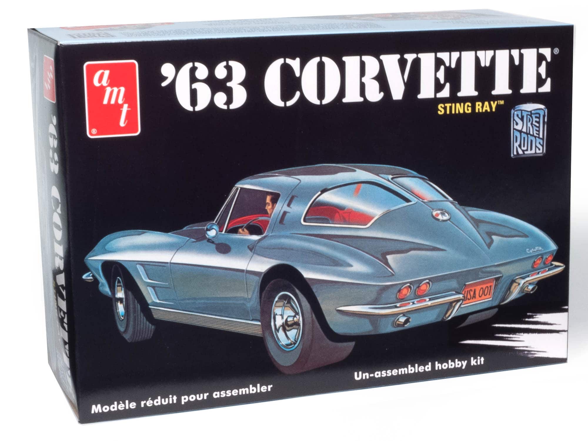 AMT® 1963 Chevy Corvette® Sting Ray™ 1:25 Scale Model Kit