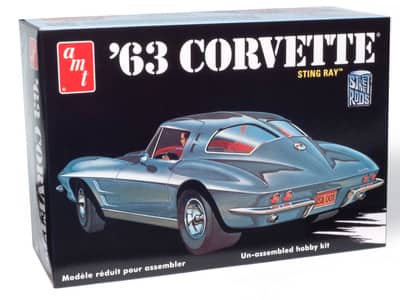 まっきーセット AMT® 1963 Chevy Corvette® Sting Ray™ 1:25 Scale Model Kit | Michaels