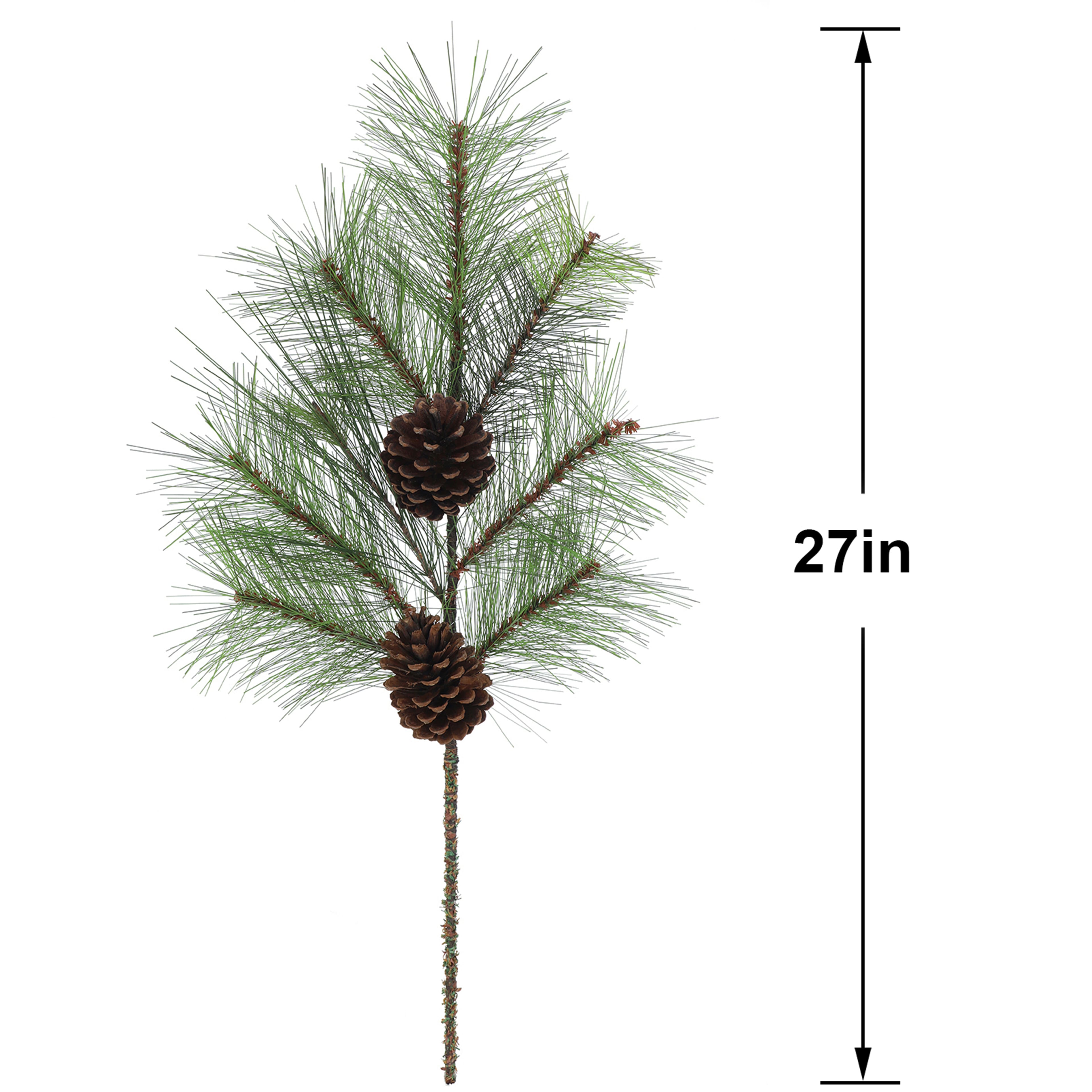 27&#x22; Needle Pine &#x26; Pinecone Stem by Ashland&#xAE;