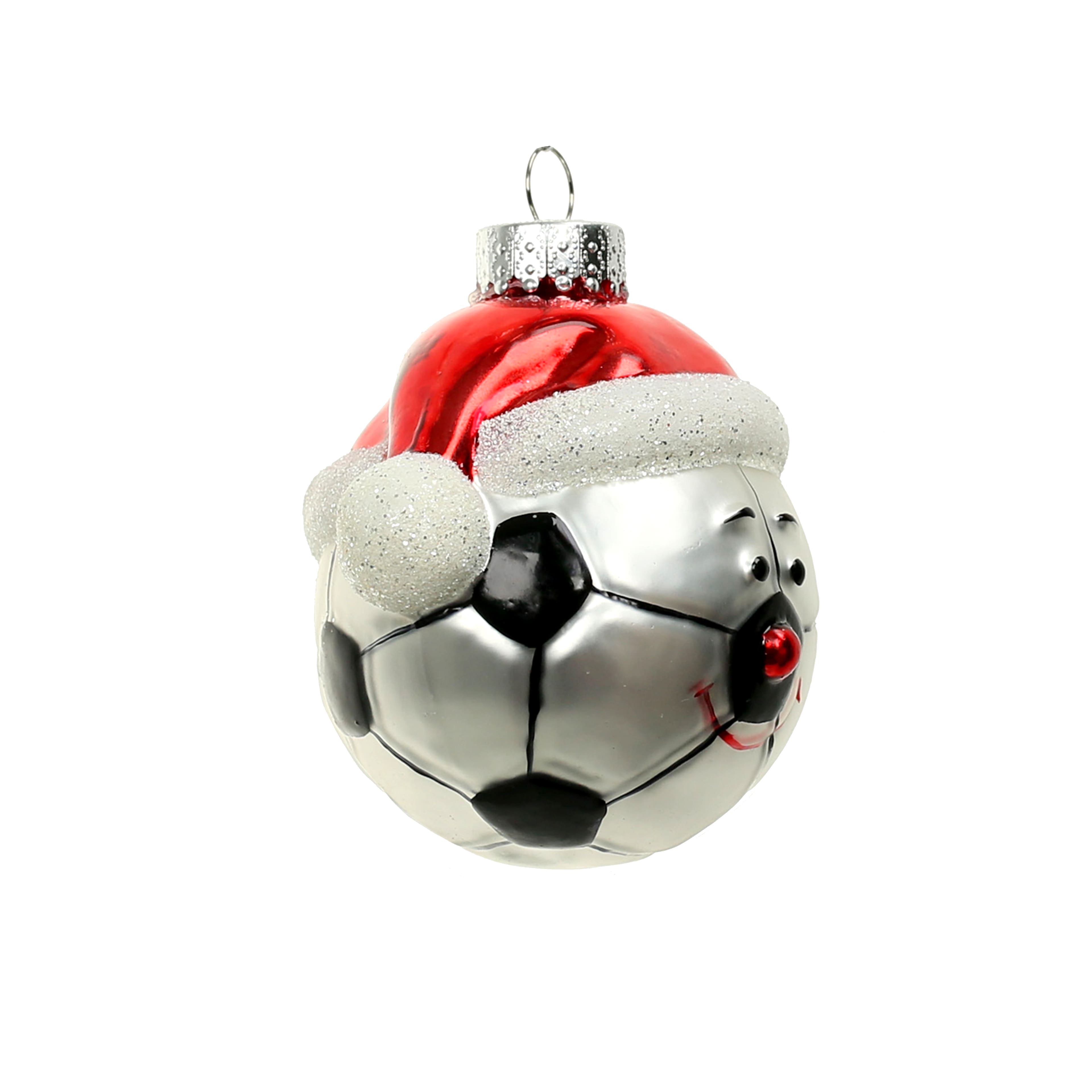 3&#x22; Soccer Glass Ornament by Ashland&#xAE;