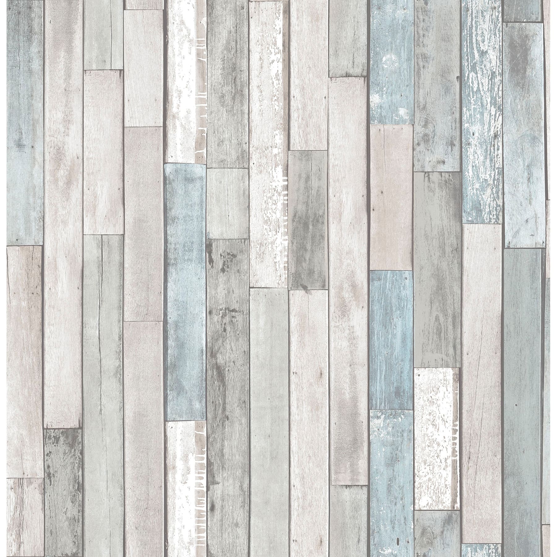 InHome Weathered Plank Shore Peel & Stick Wallpaper