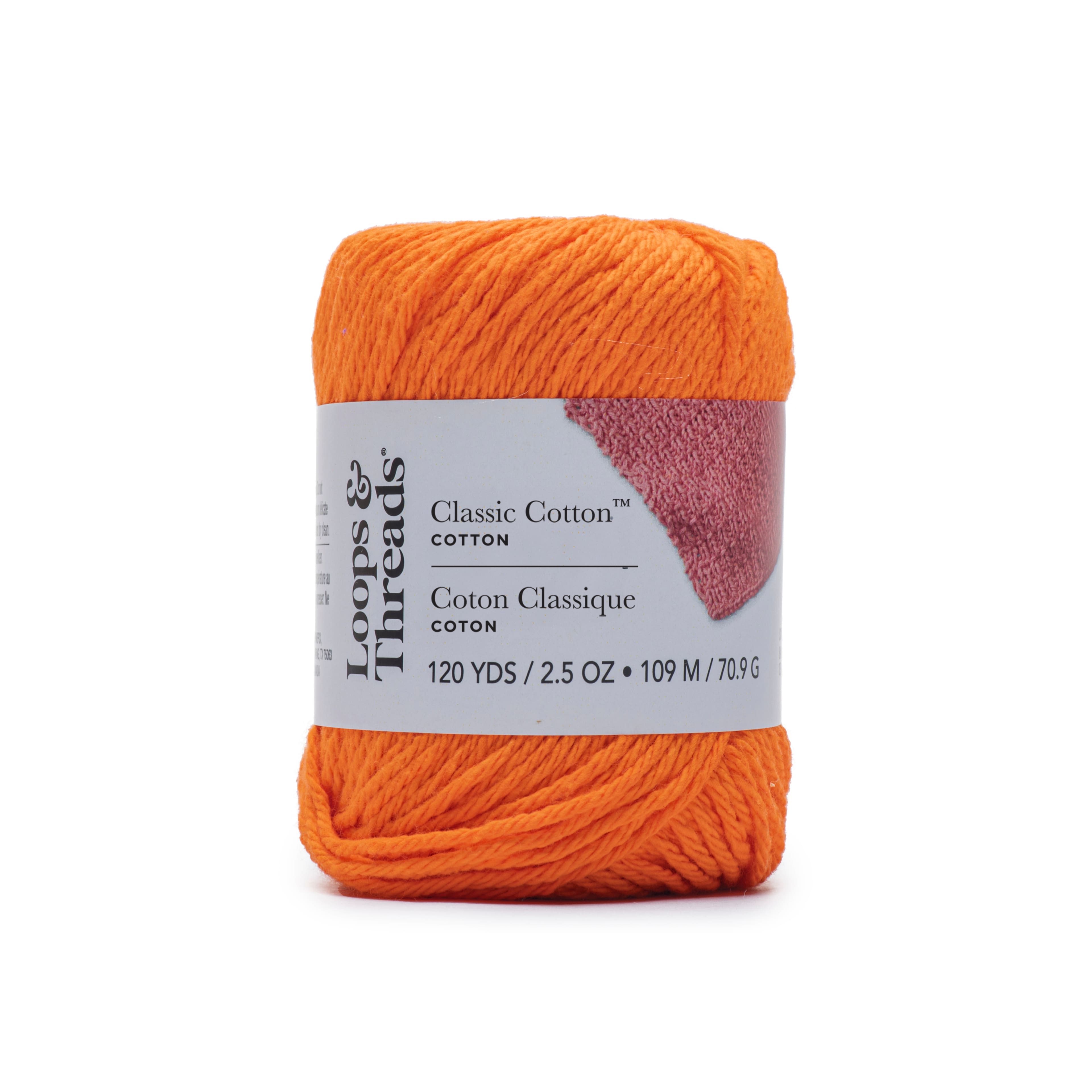 18 Pack: Classic Cotton™ Yarn by Loops & Threads®