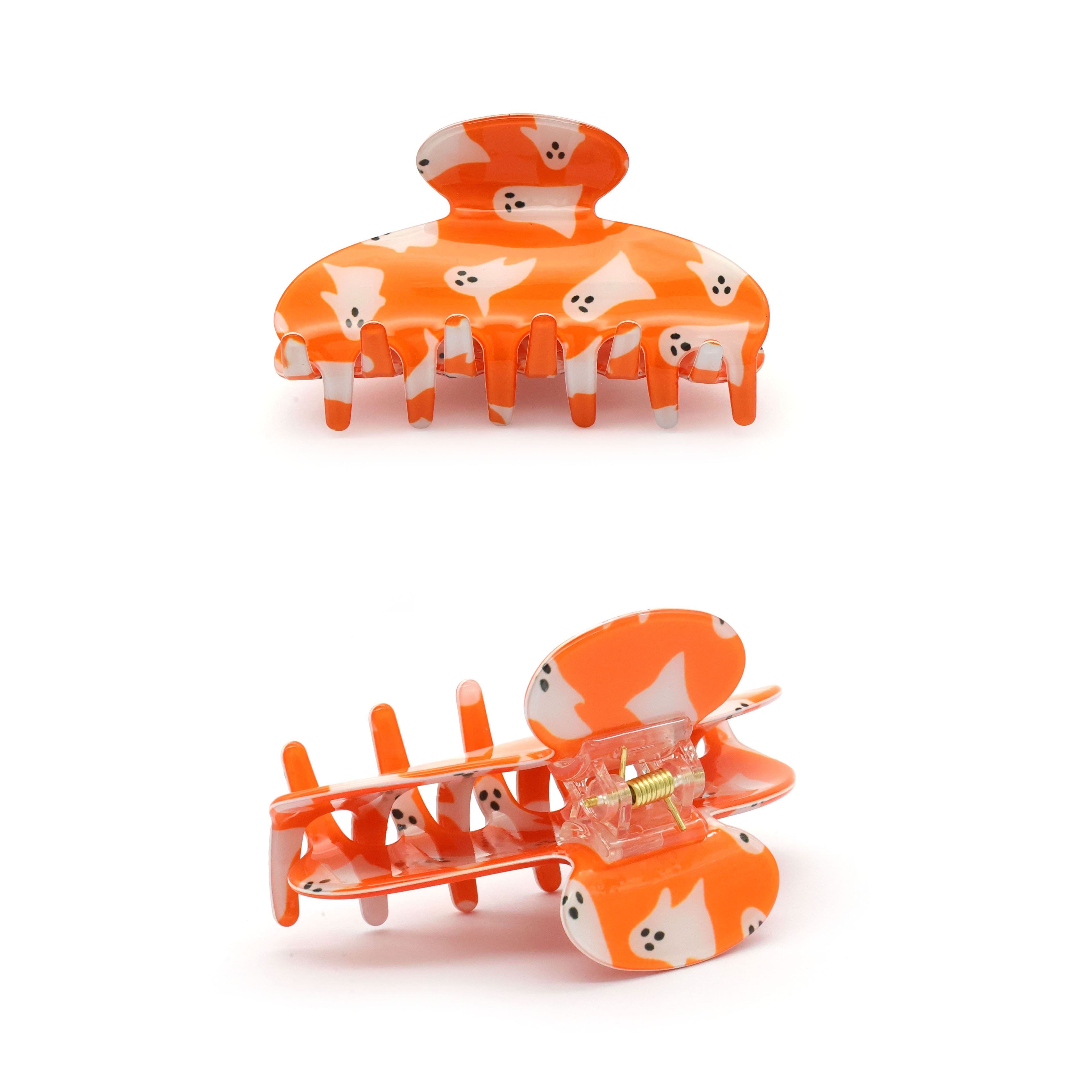 Orange Ghost Hair Clip by Celebrate It&#x2122;