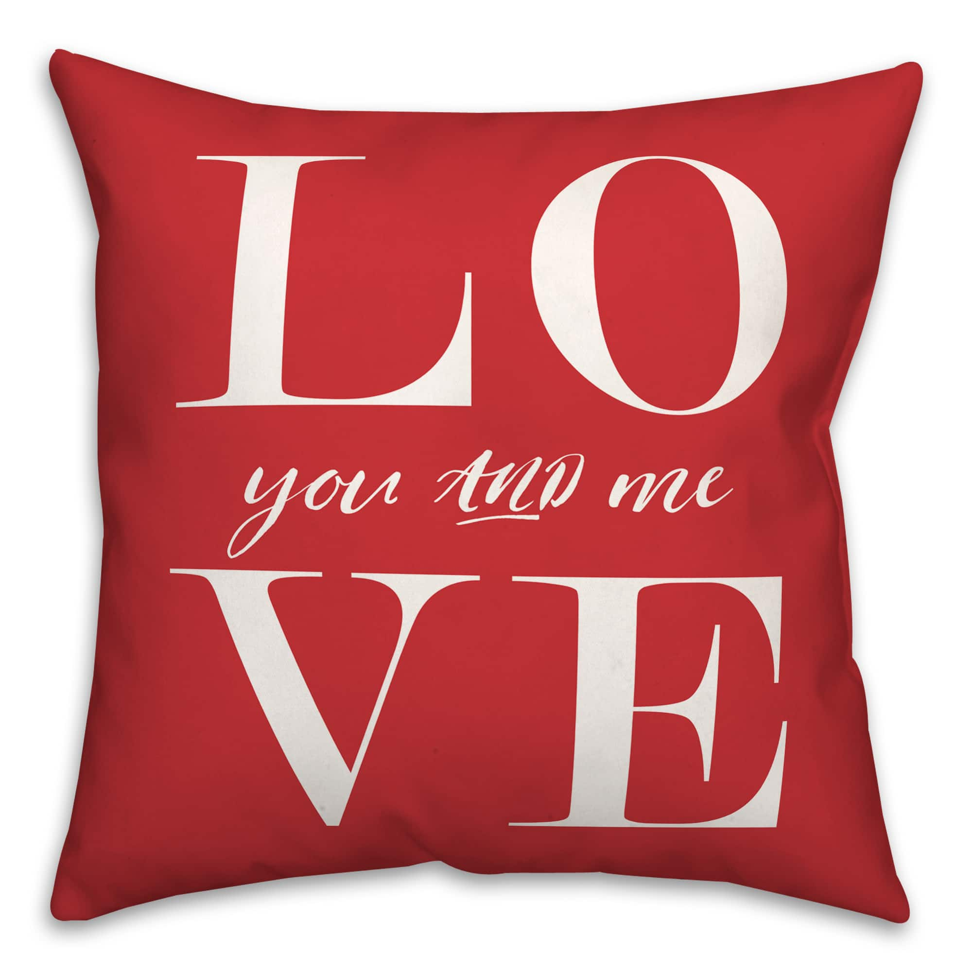 Love Letters Throw Pillow | Michaels