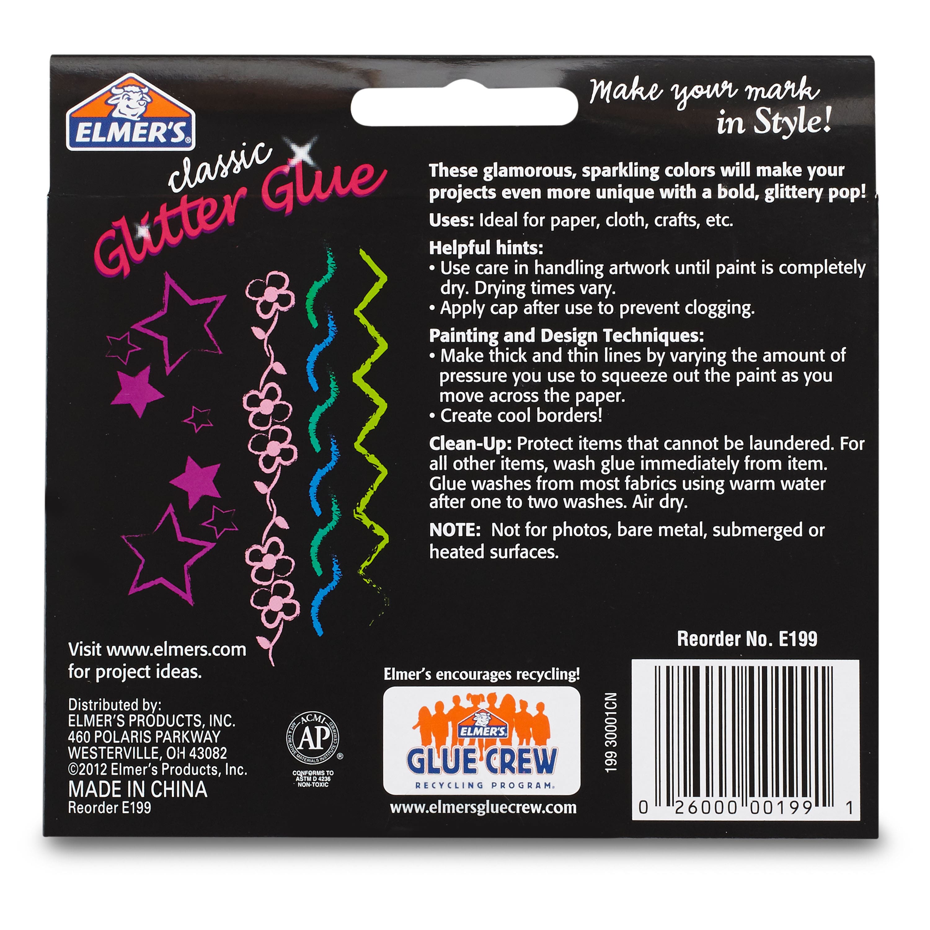 Elmer&#x27;s&#xAE; Washable Glitter Glue Pen Set