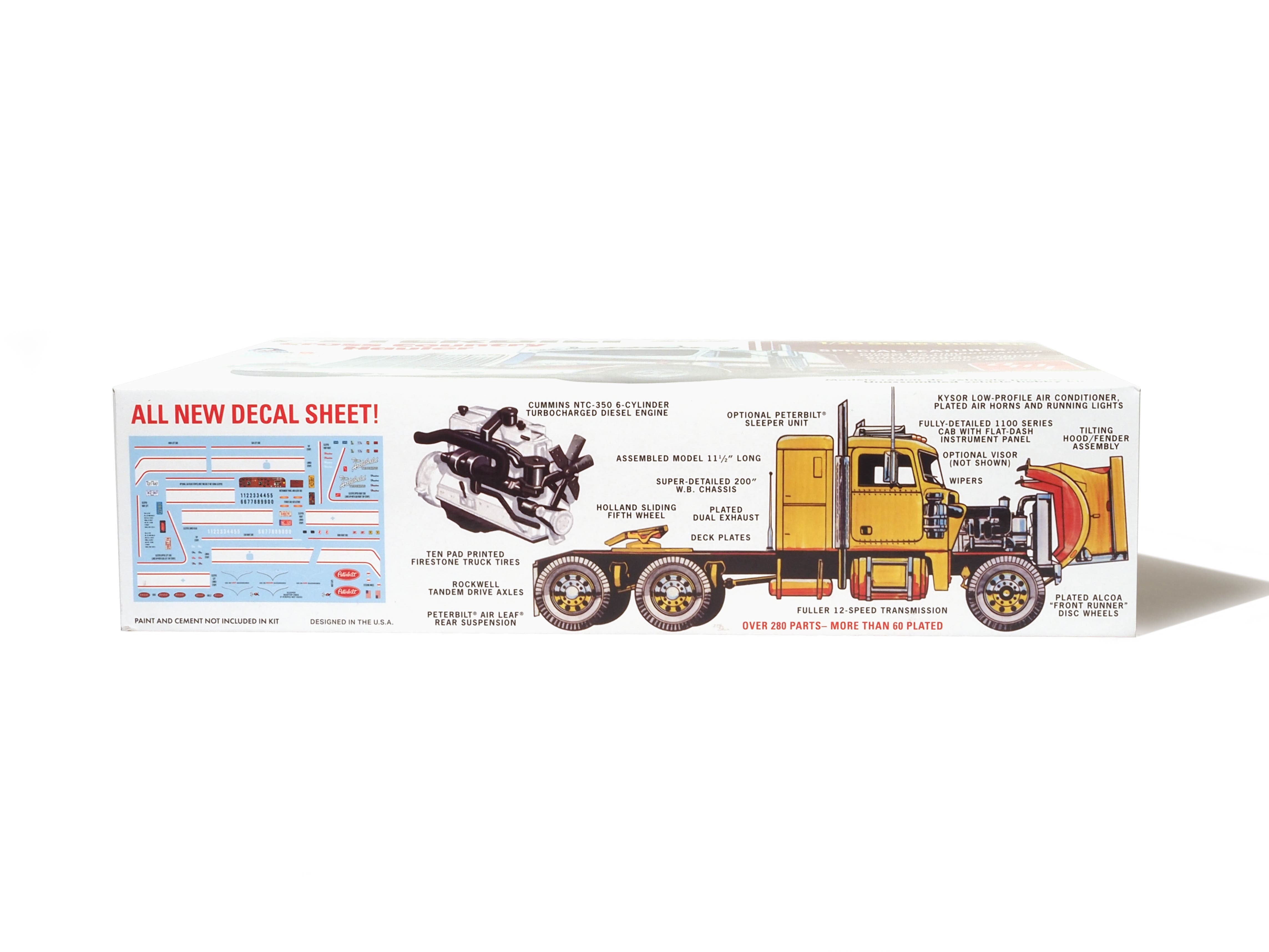 AMT&#xAE; Peterbilt&#xAE; 359 Cross Country Hauler 1:25 Scale Model Kit