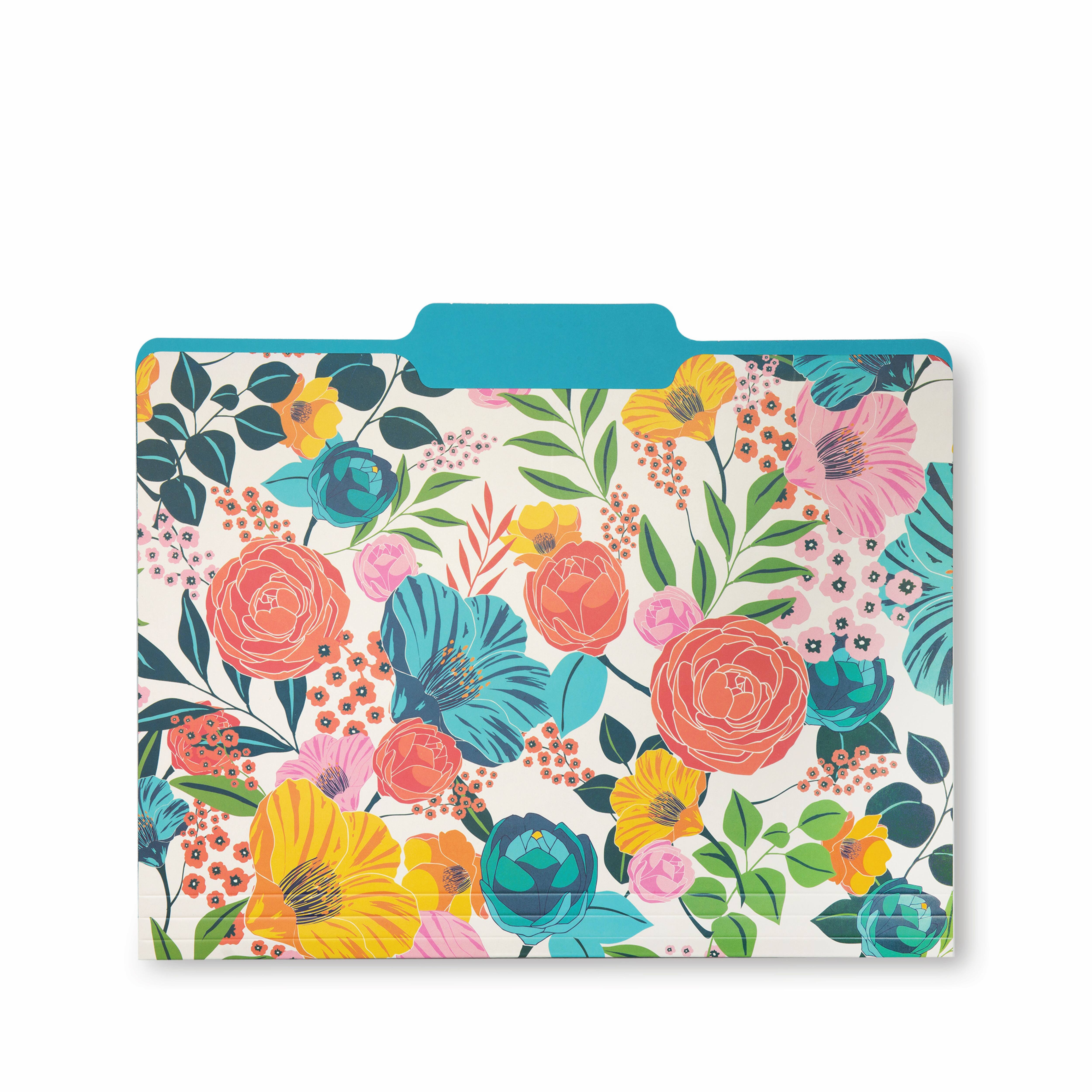Steel Mill & Co.® Garden Blooms File Folders