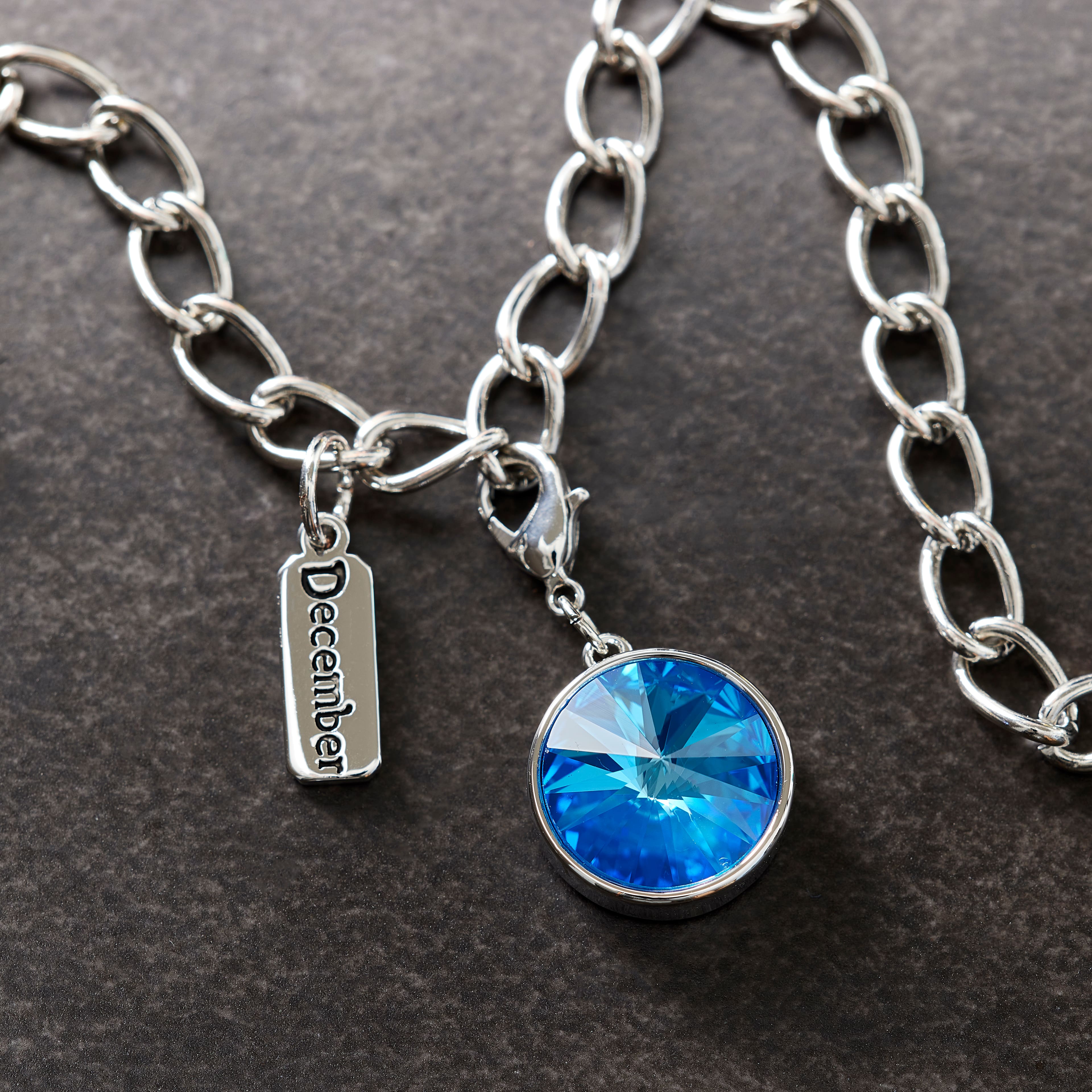 12 Pack: Austrian Crystal Birth Month Charm Set by Bead Landing™