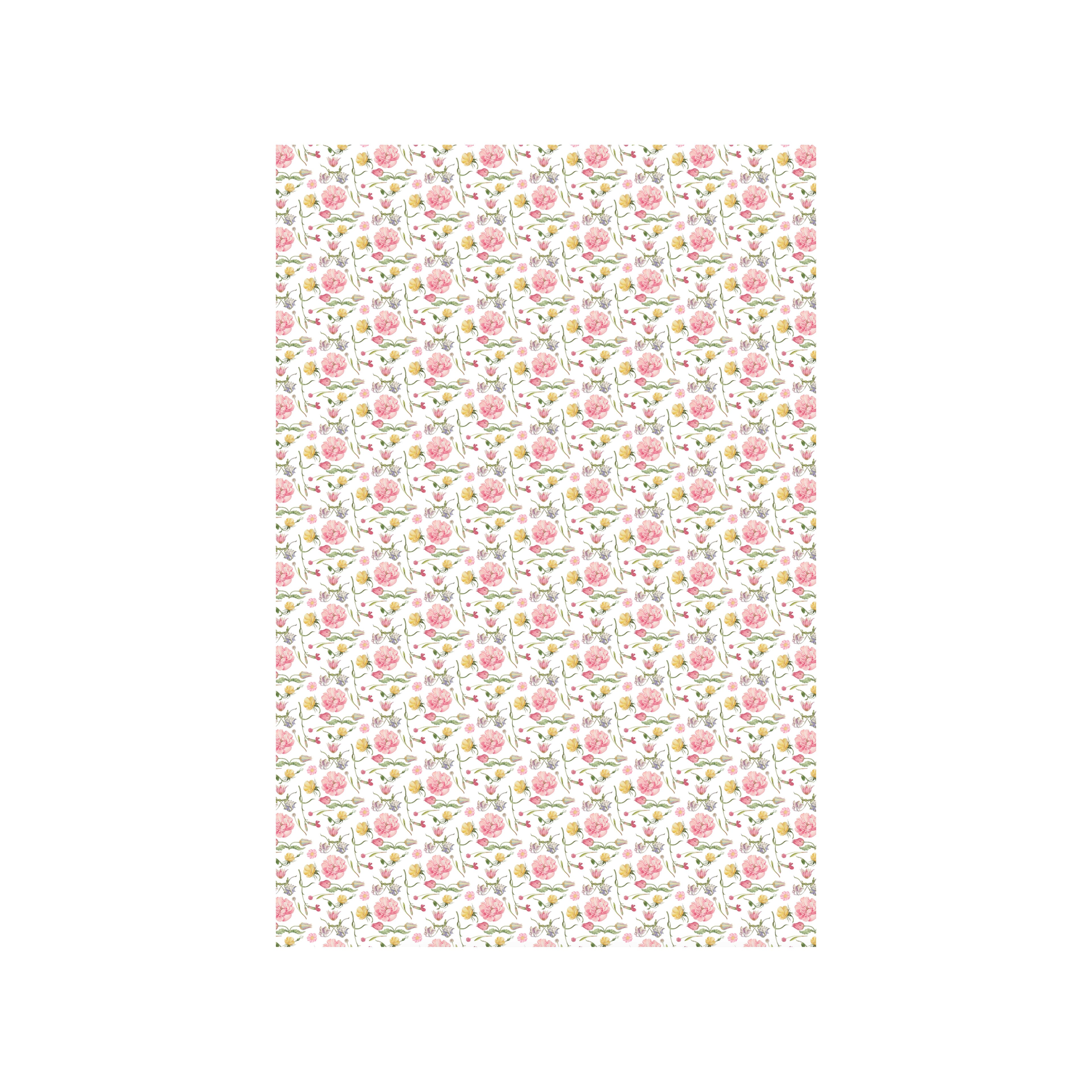 Miniature Pink Floral Floor &#x26; Wall Covering by Make Market&#xAE;