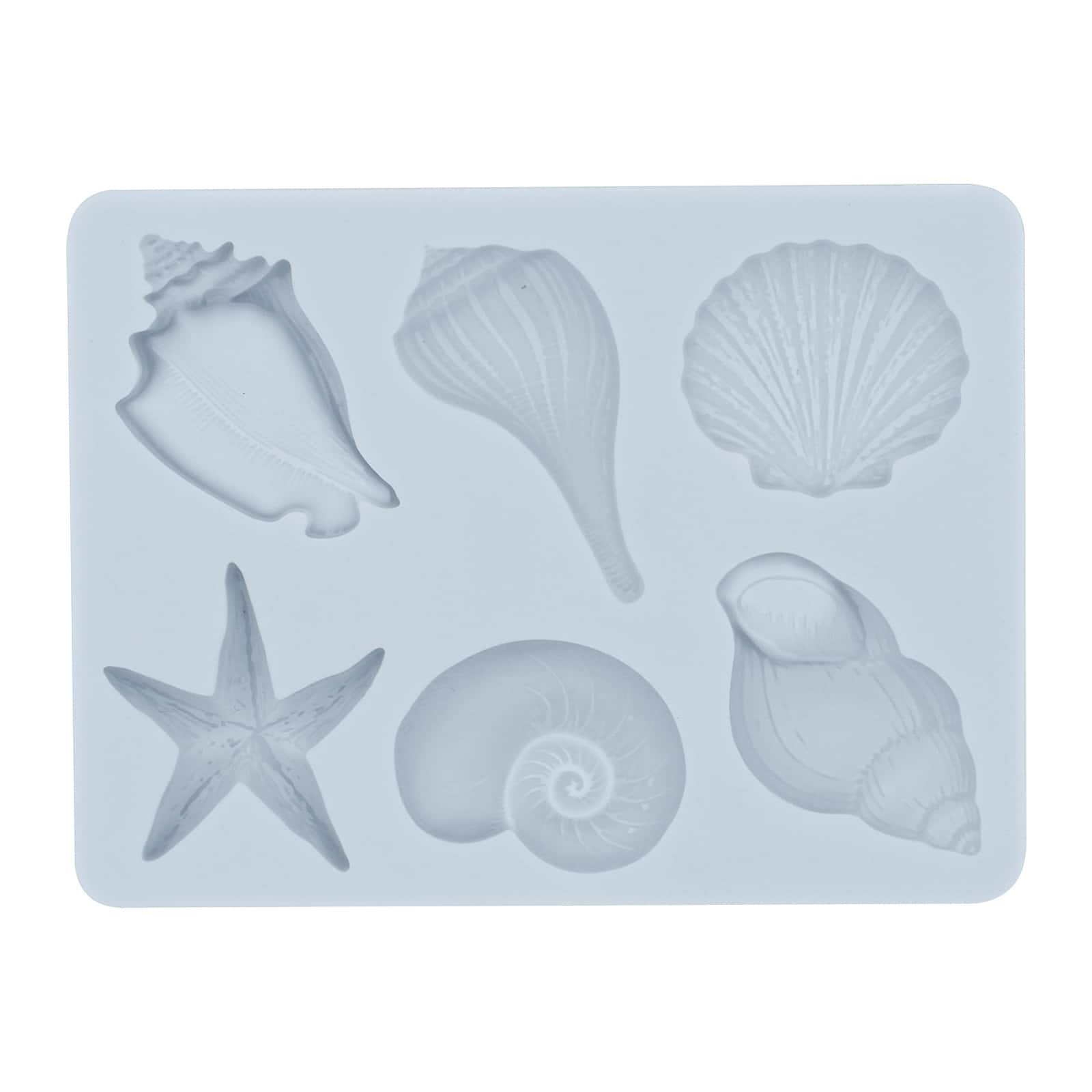 Sea Shell Silicone Fondant Mould by Makery®