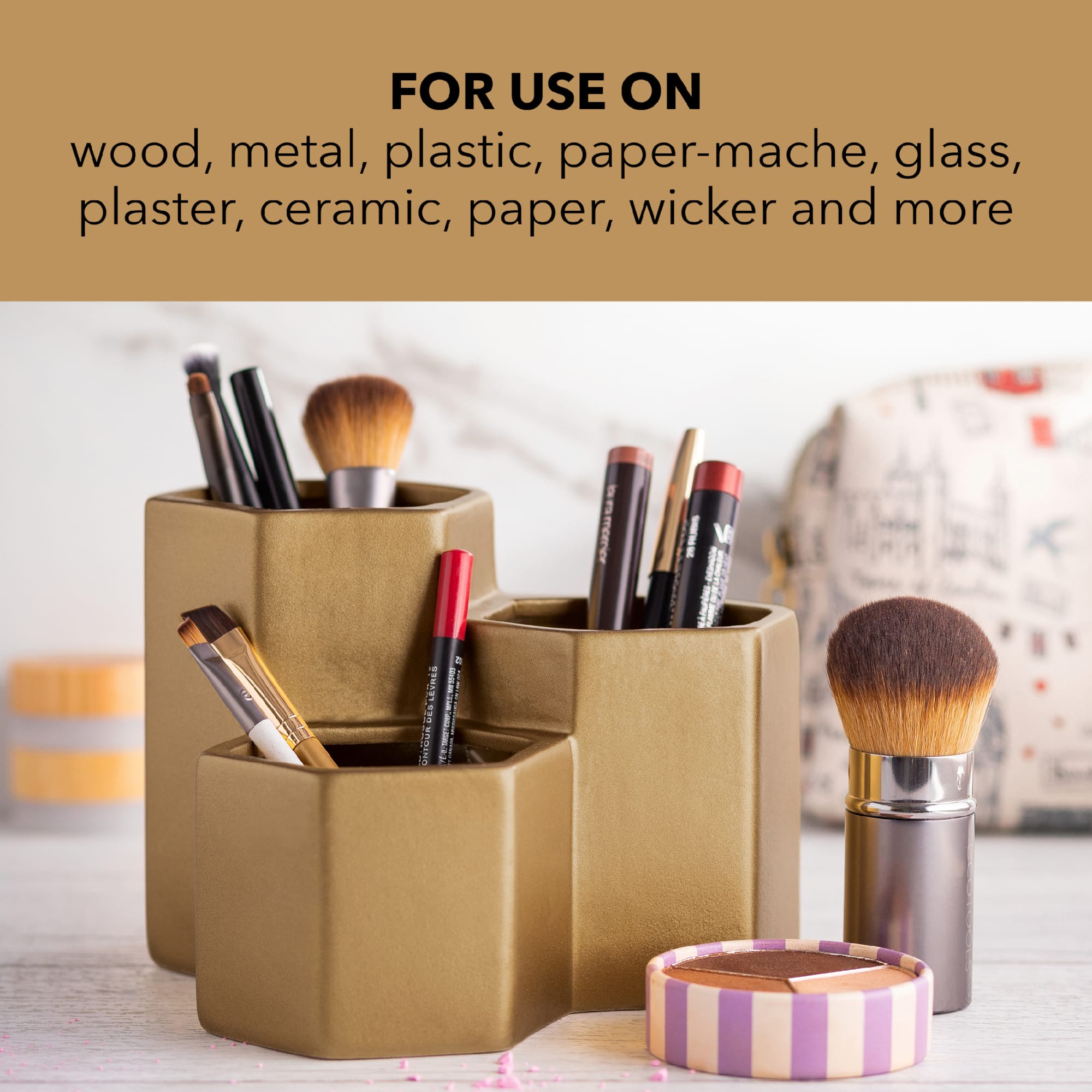 Peinture métallisé en aérosol DIY Series de Krylon